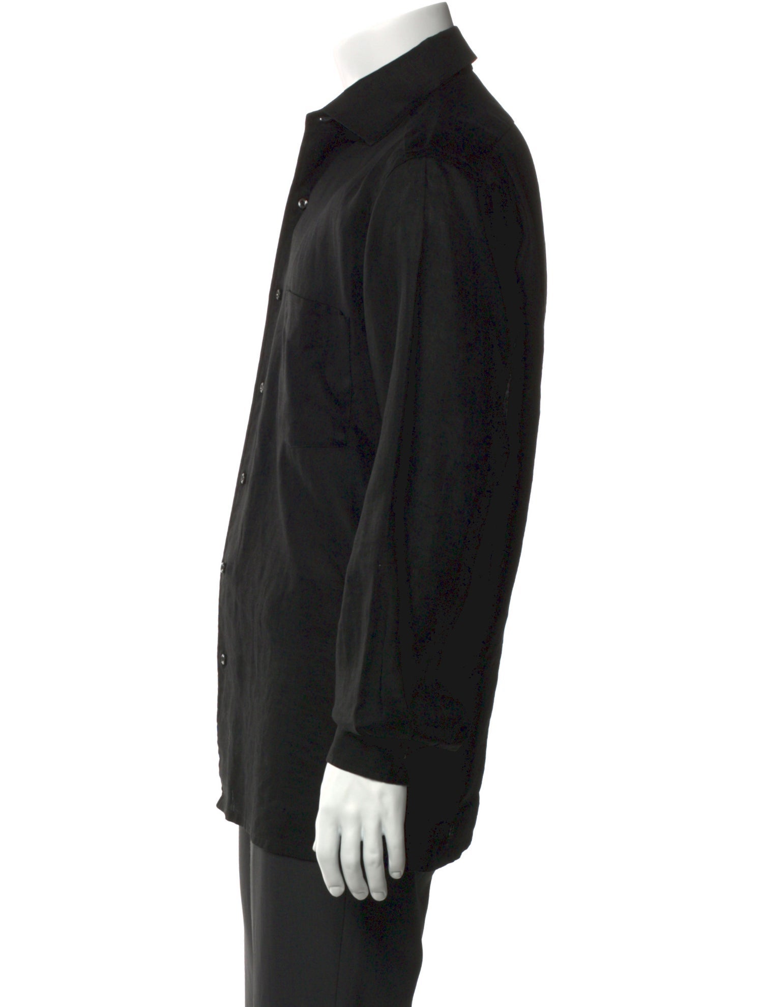 Ralph Lauren Purple Label Linen Long Sleeve Shirt