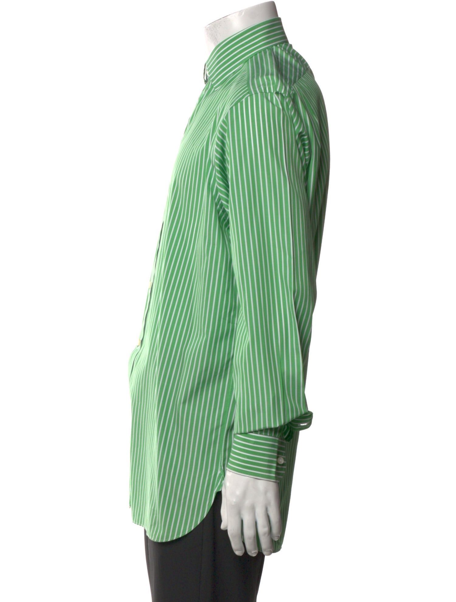 Ralph Lauren Purple Label Striped Long Sleeve Shirt