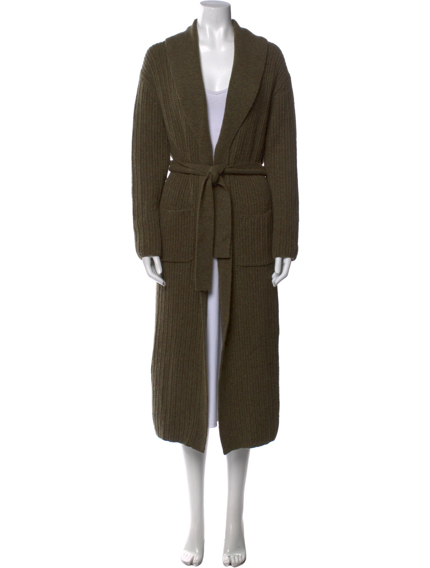 Ralph Lauren Purple Label Cashmere Plunge Neckline Sweater w/ Tags