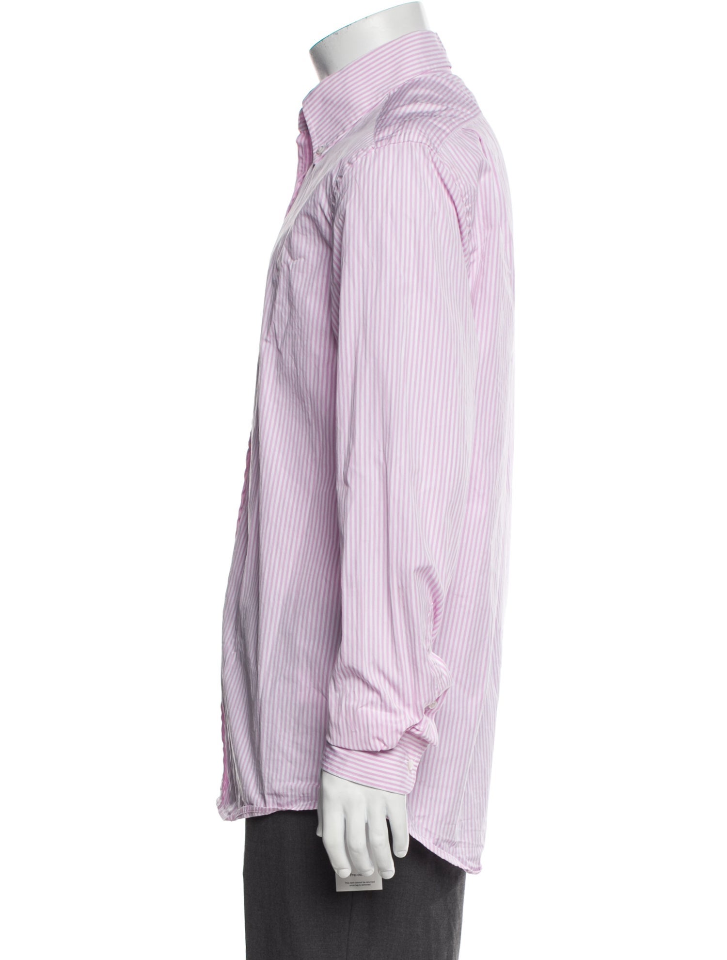 Ralph Lauren Purple Label Striped Long Sleeve Shirt