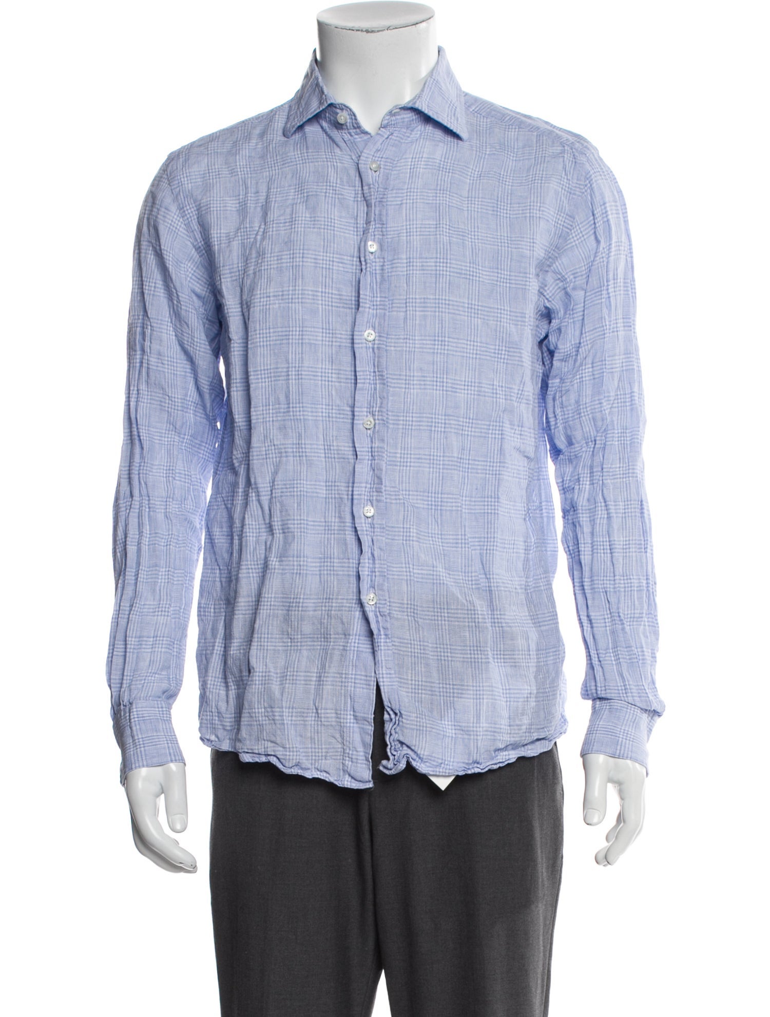 Ralph Lauren Purple Label Linen Long Sleeve Shirt