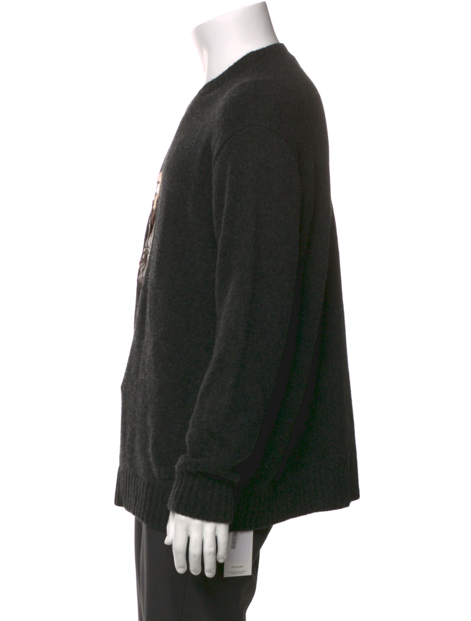 Ralph Lauren Purple Label Cashmere Graphic Print Pullover