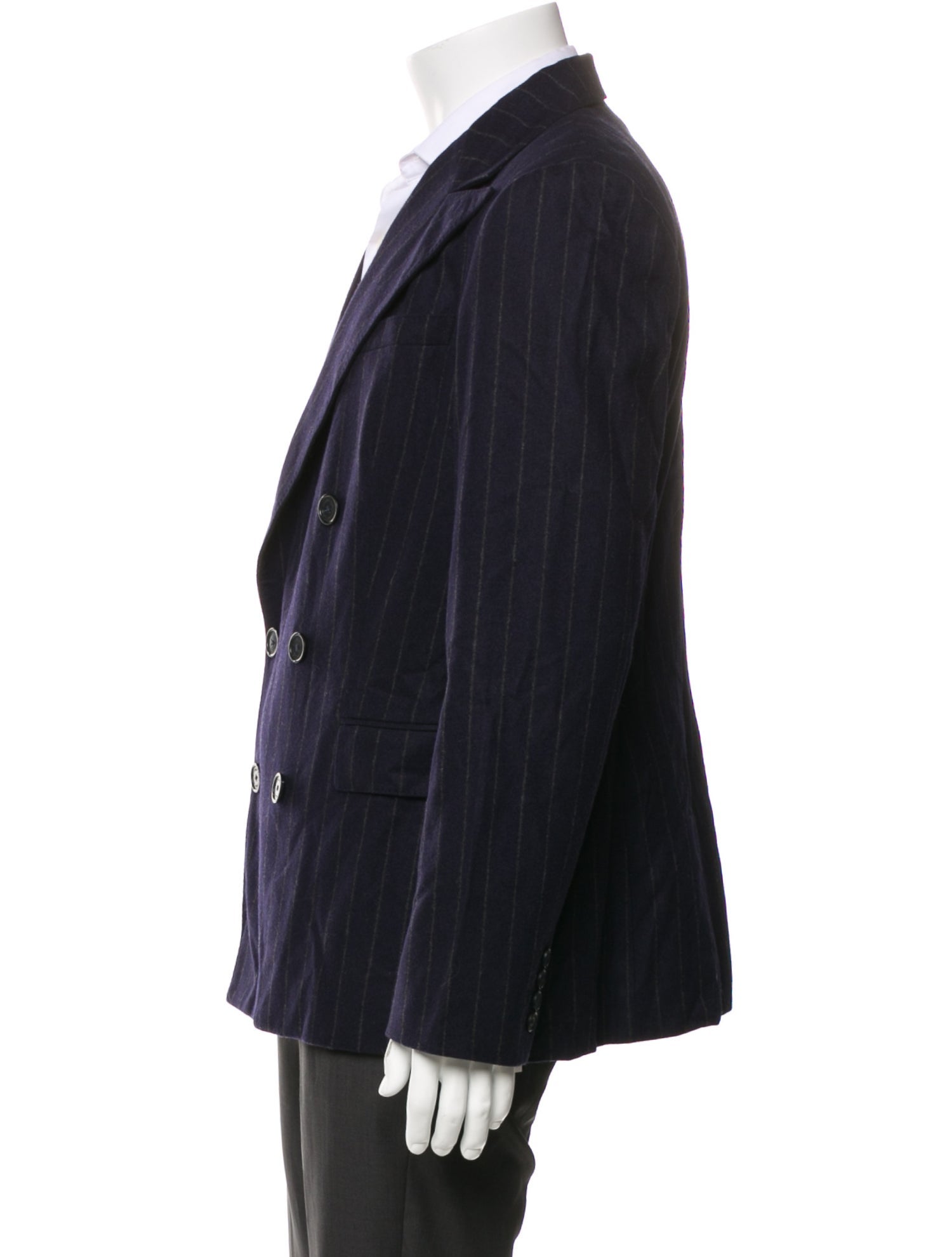 Ralph Lauren Purple Label Striped Blazer