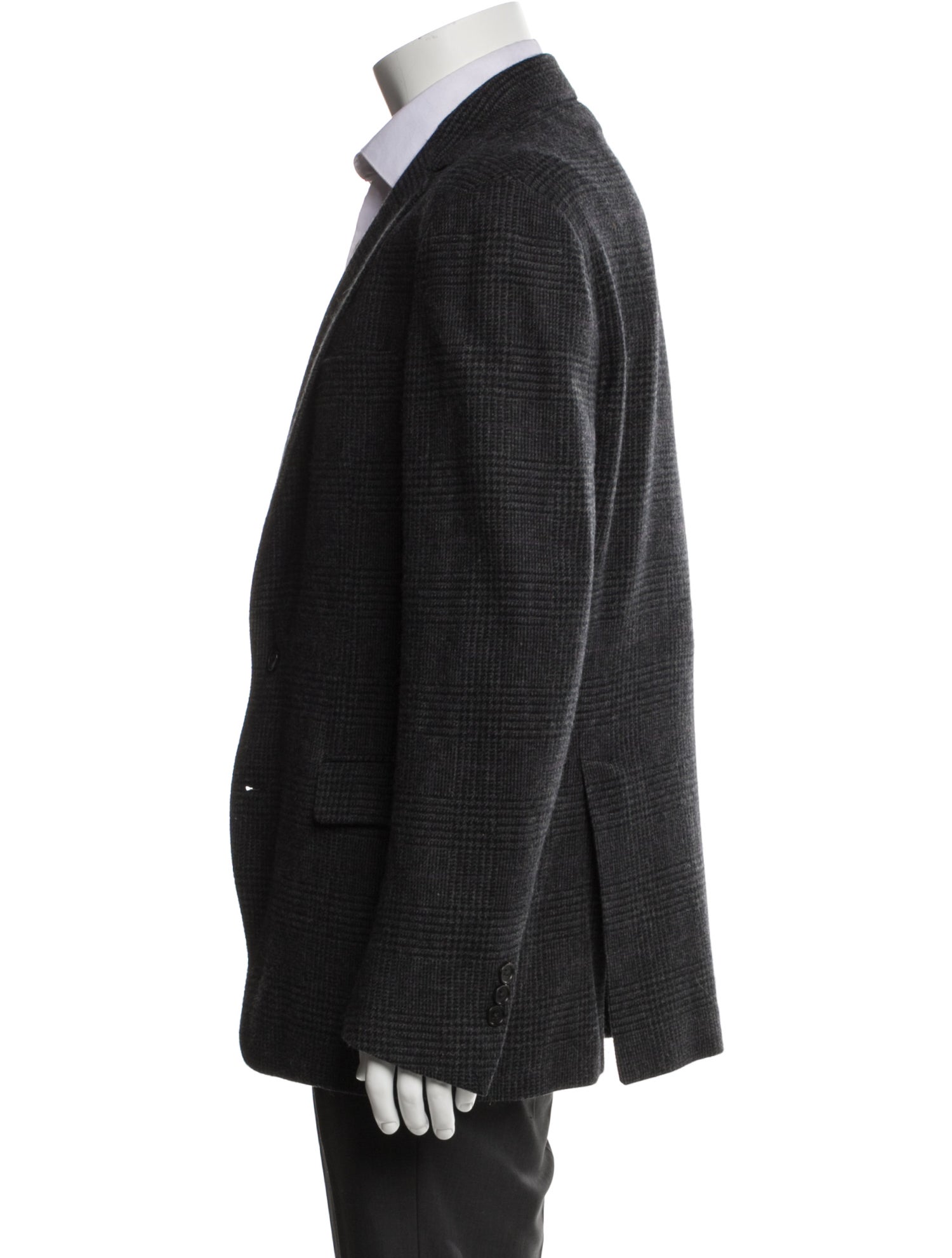 Ralph Lauren Purple Label Wool Patterned Blazer