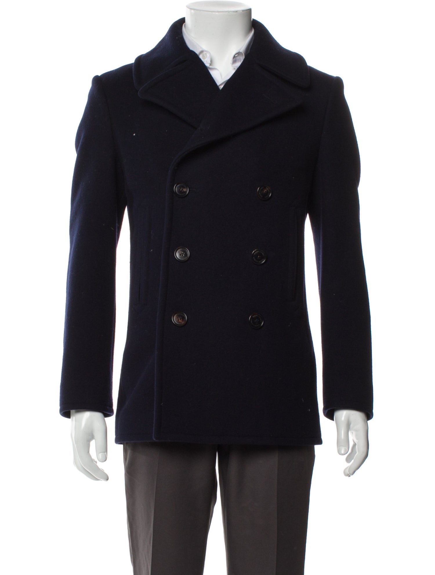 Ralph Lauren Purple Label Wool Peacoat