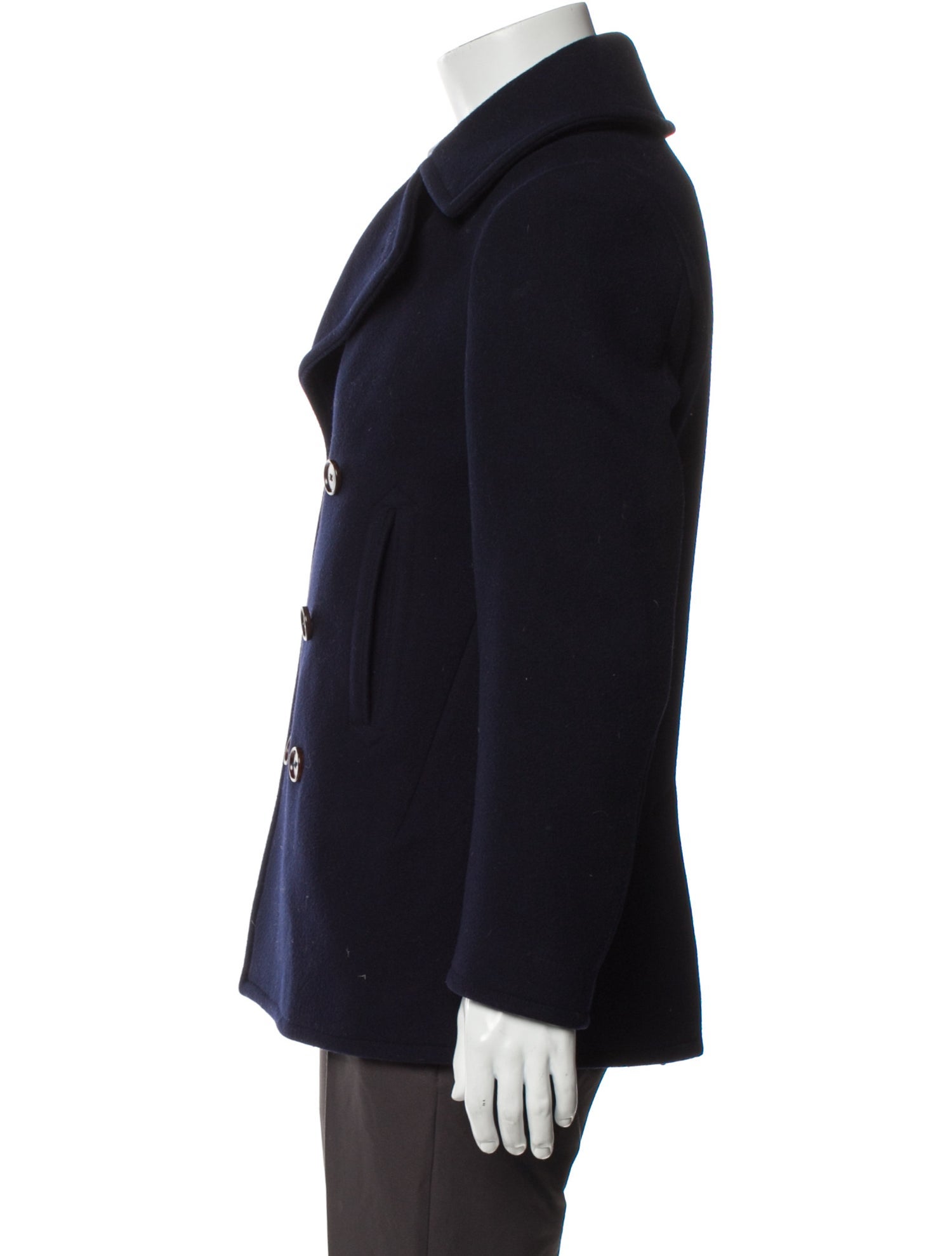 Ralph Lauren Purple Label Wool Peacoat