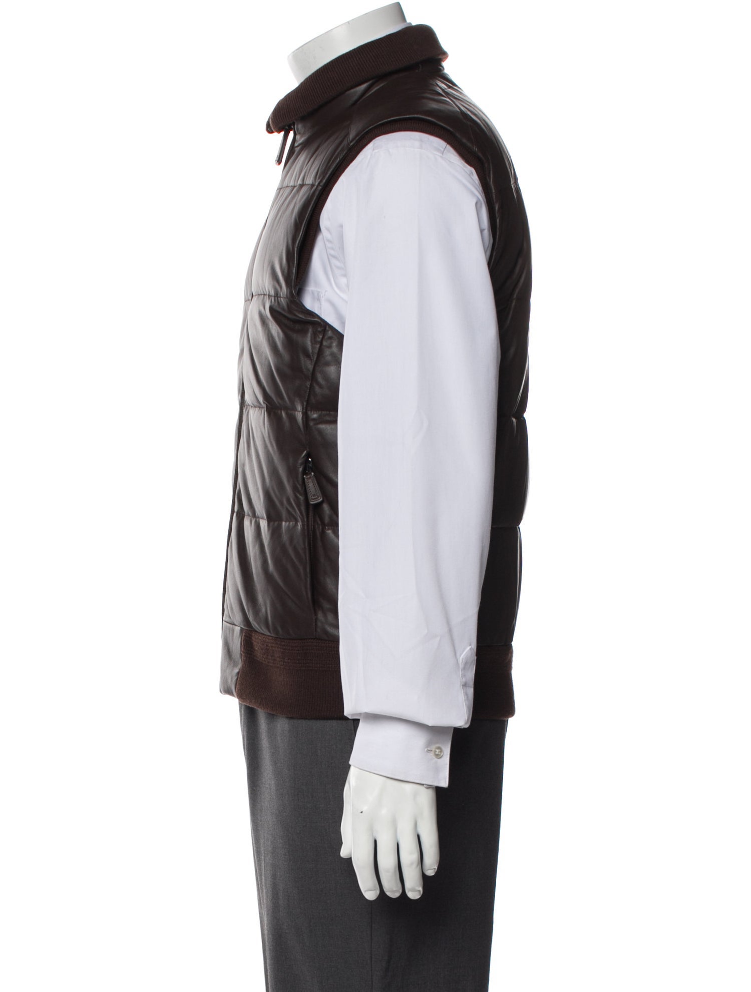 Ralph Lauren Purple Label Lamb Leather Vest