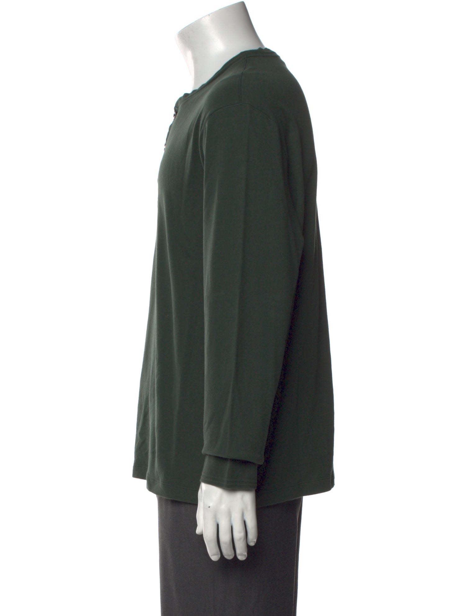 Ralph Lauren Purple Label Crew Neck Long Sleeve Henley