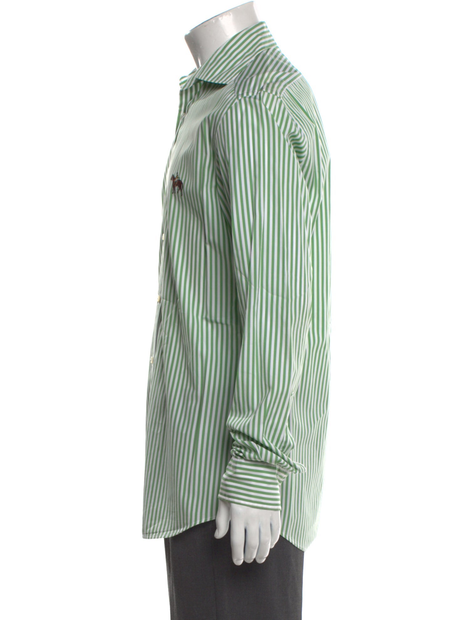 Ralph Lauren Purple Label Striped Long Sleeve Shirt