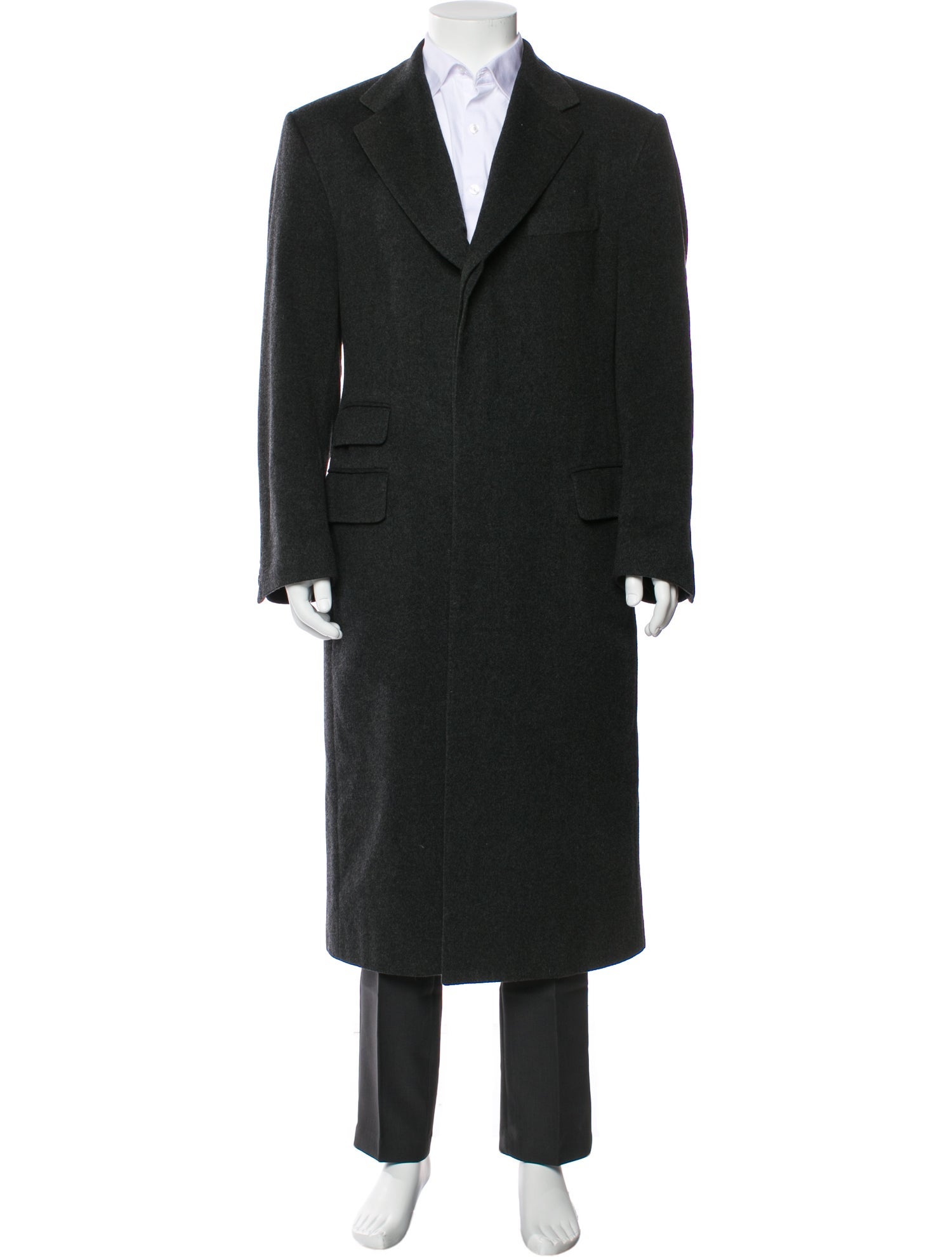 Ralph Lauren Purple Label Wool Overcoat
