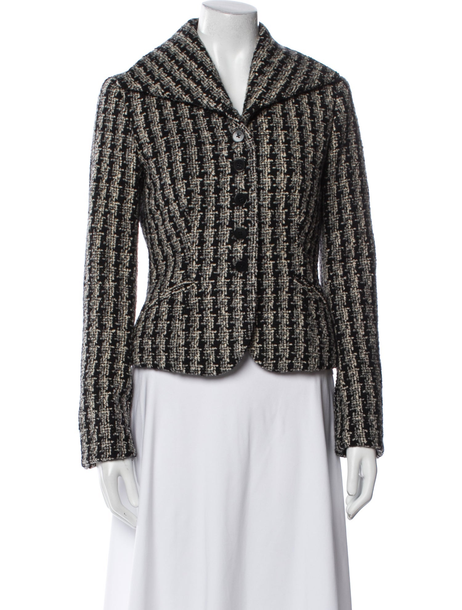 Ralph Lauren Collection Wool Tweed Pattern Jacket