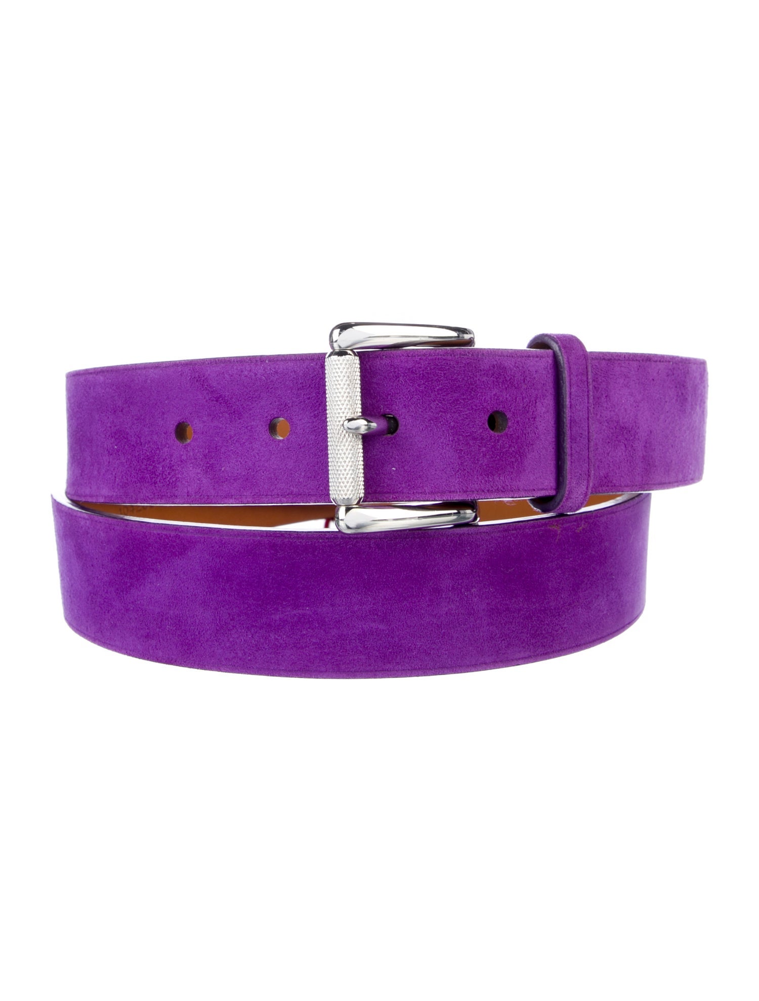 Ralph Lauren Purple Label Suede Belt