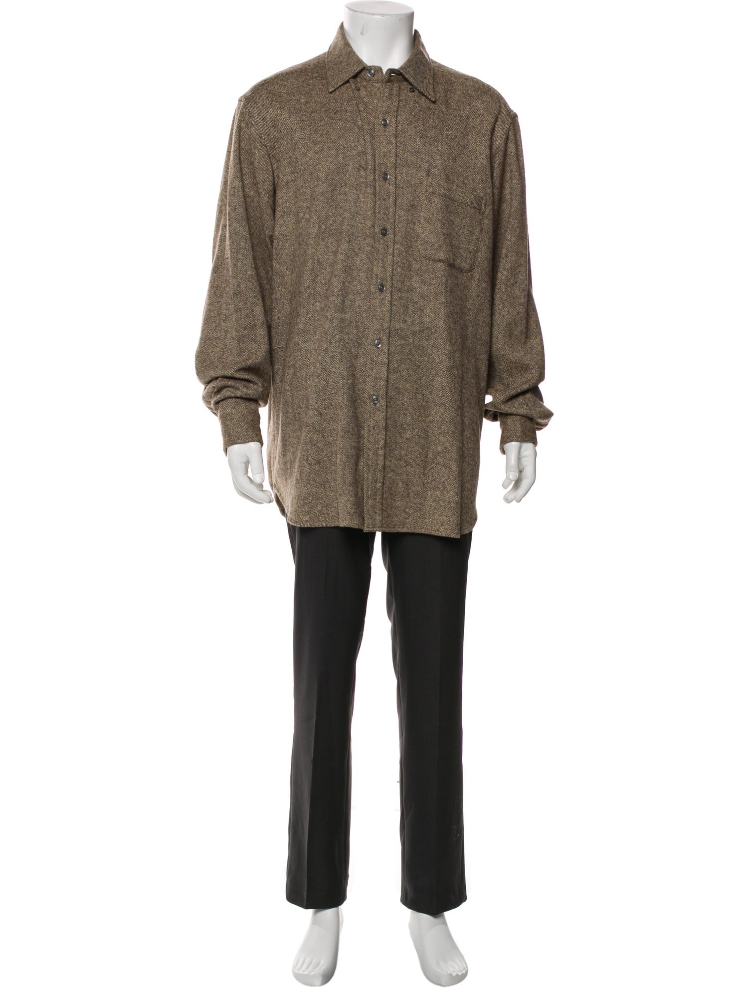 Ralph Lauren Purple Label Alpaca Overcoat