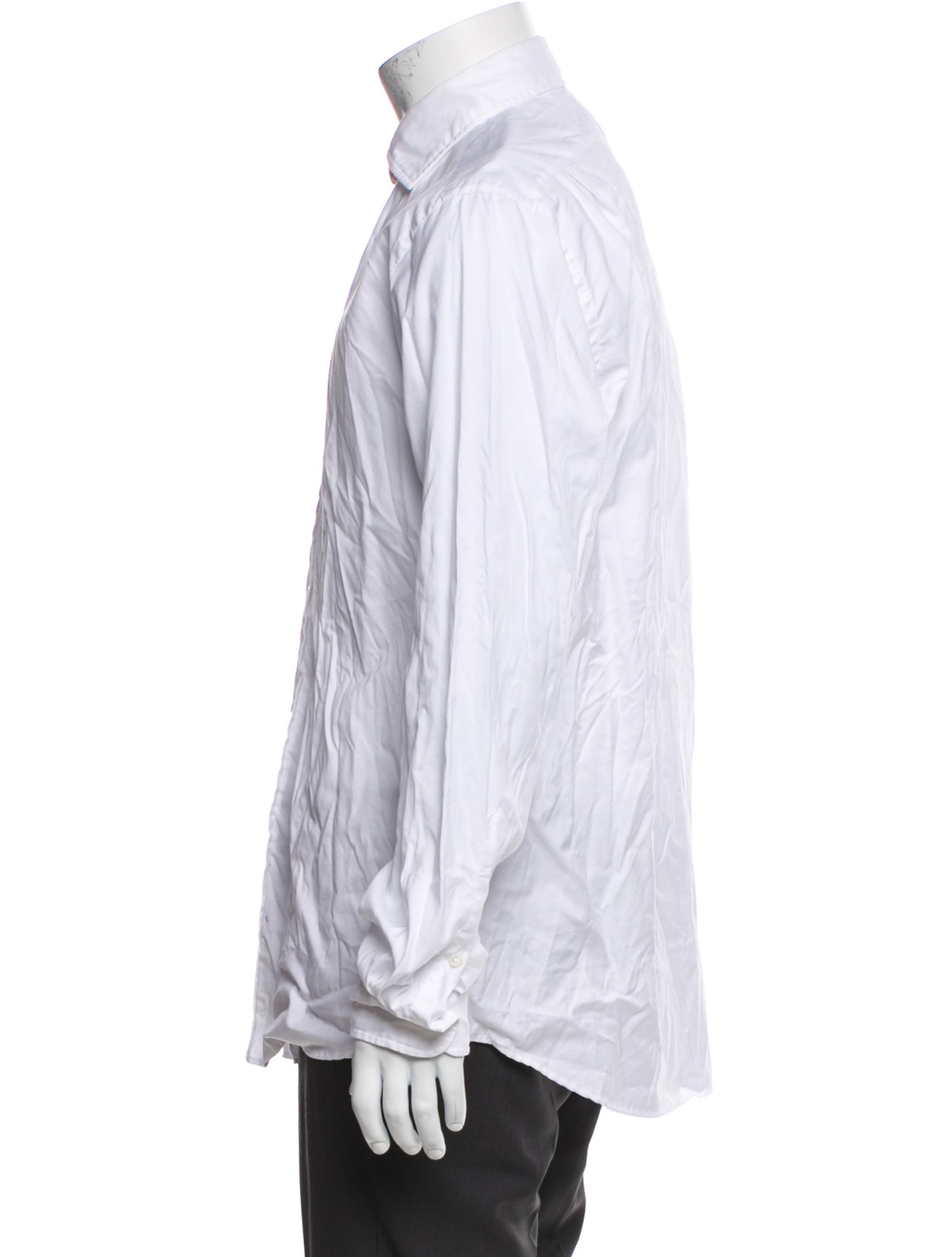 Ralph Lauren Purple Label Striped Long Sleeve Dress Shirt