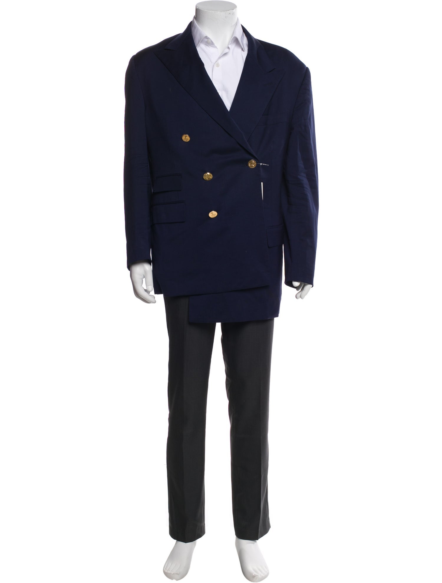Ralph Lauren Purple Label Wool Peacoat