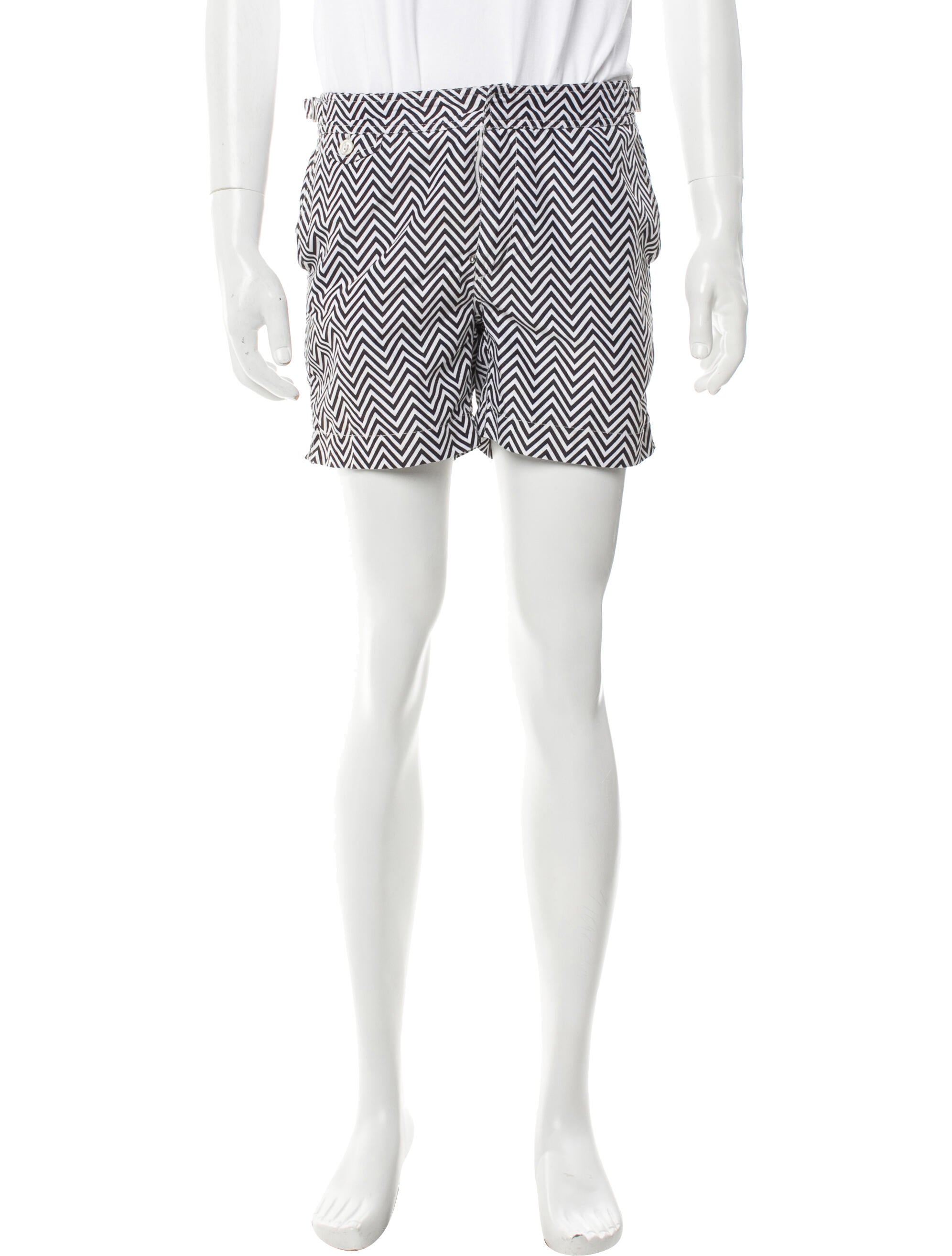Ralph Lauren Purple Label Printed Swim Trunks