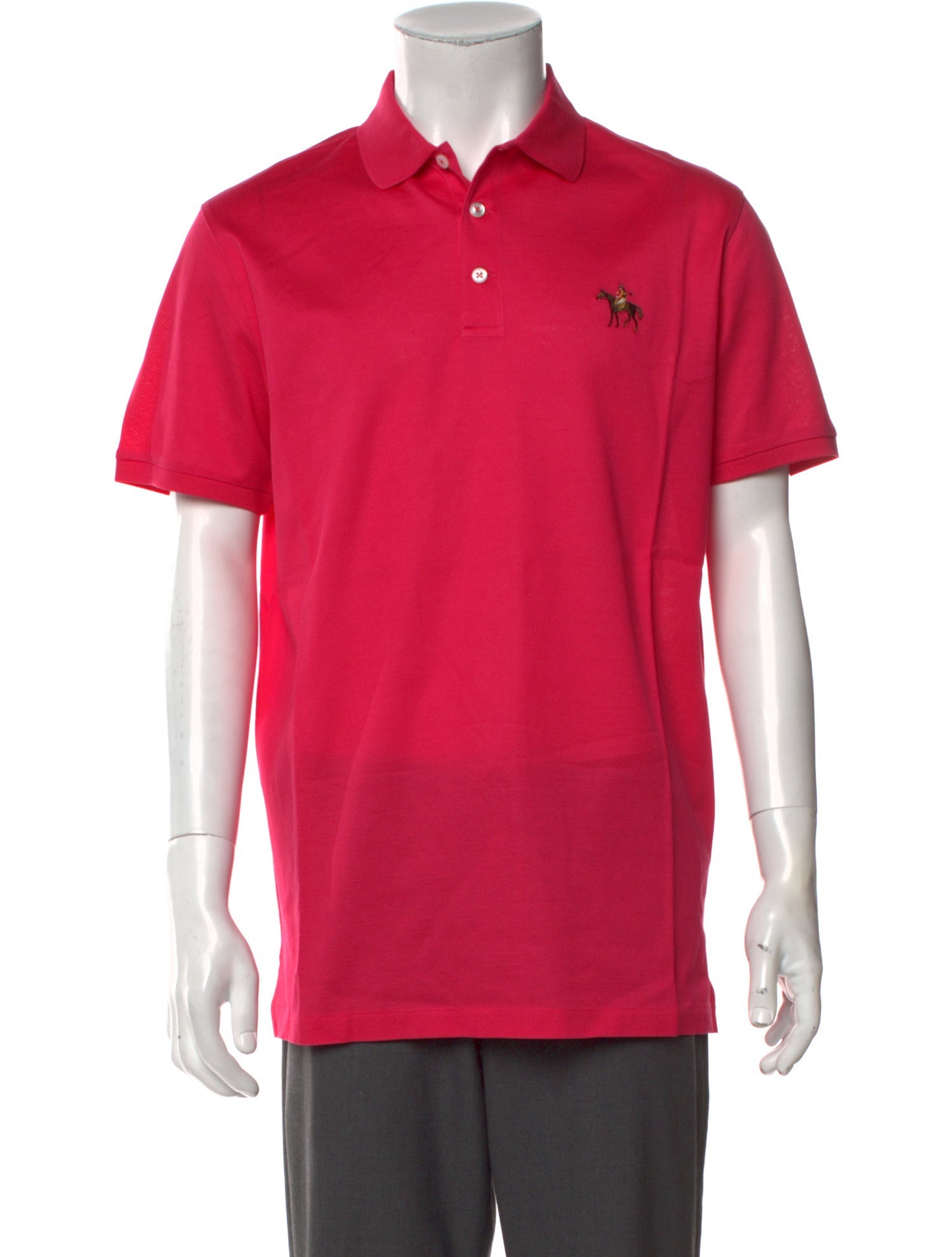 Ralph Lauren Purple Label Collar Short Sleeve Polo Shirt