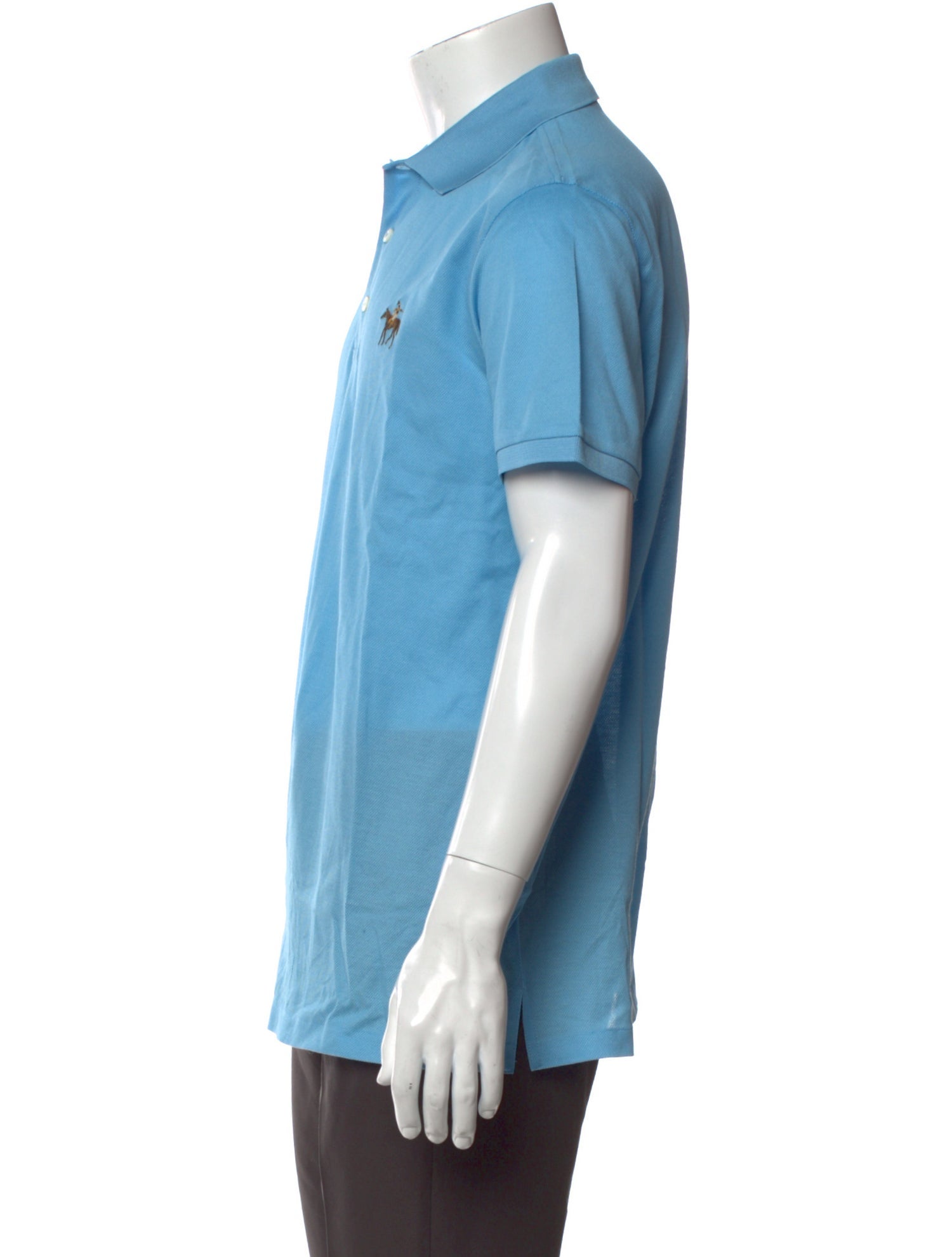 Ralph Lauren Purple Label Collar Short Sleeve Polo Shirt