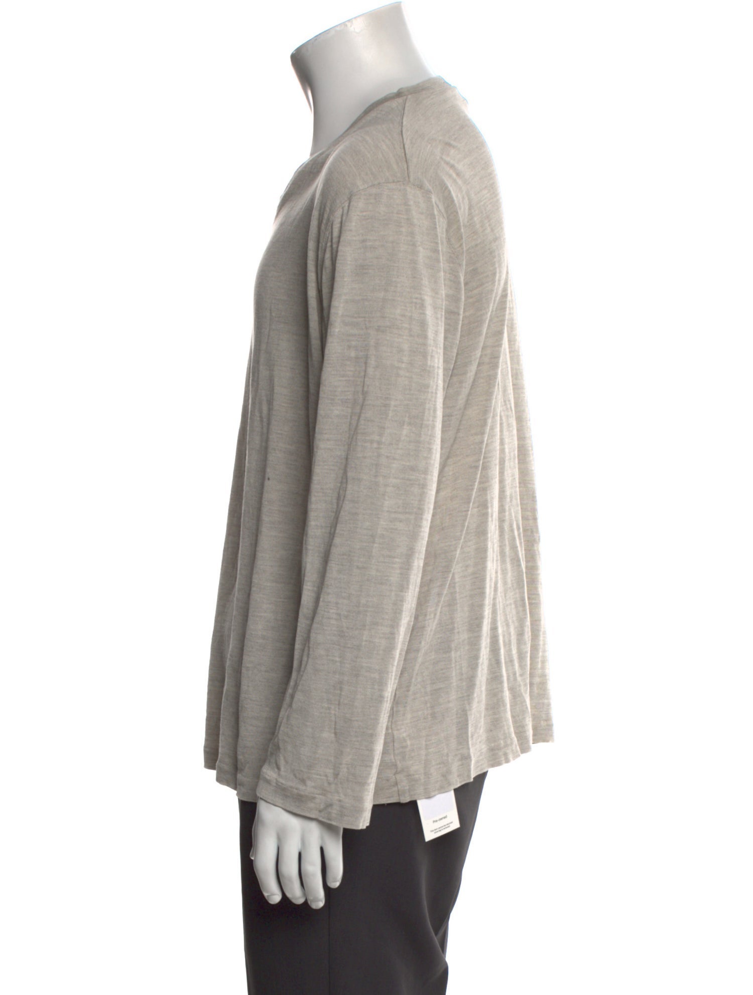 Ralph Lauren Purple Label Silk V-Neck T-Shirt