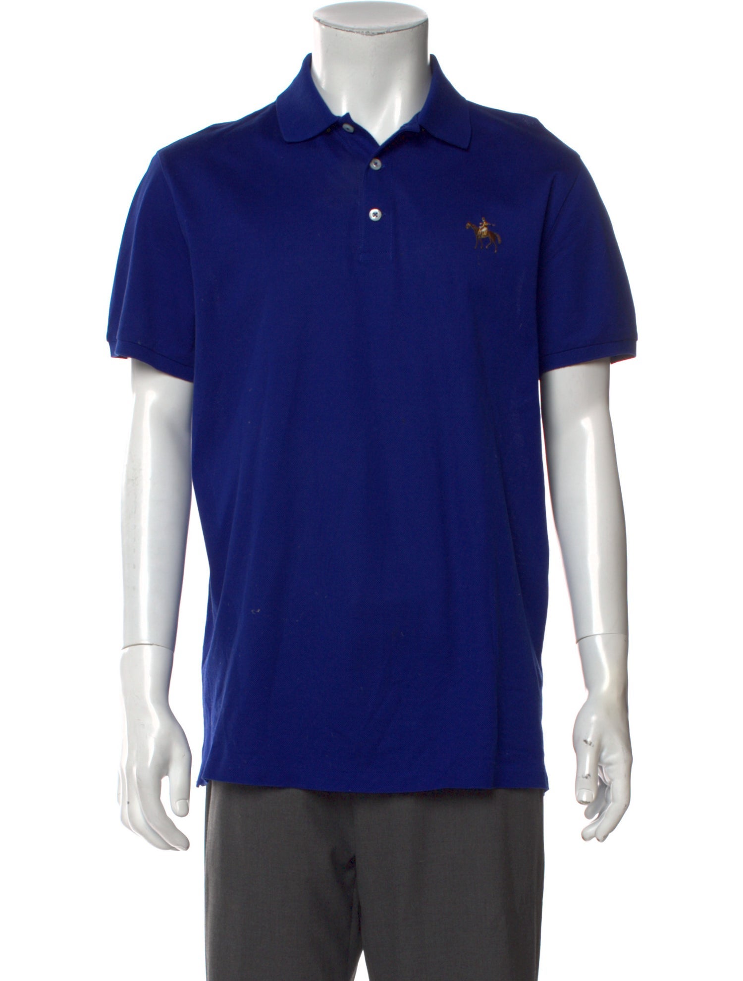 Ralph Lauren Purple Label Collar Short Sleeve Polo Shirt