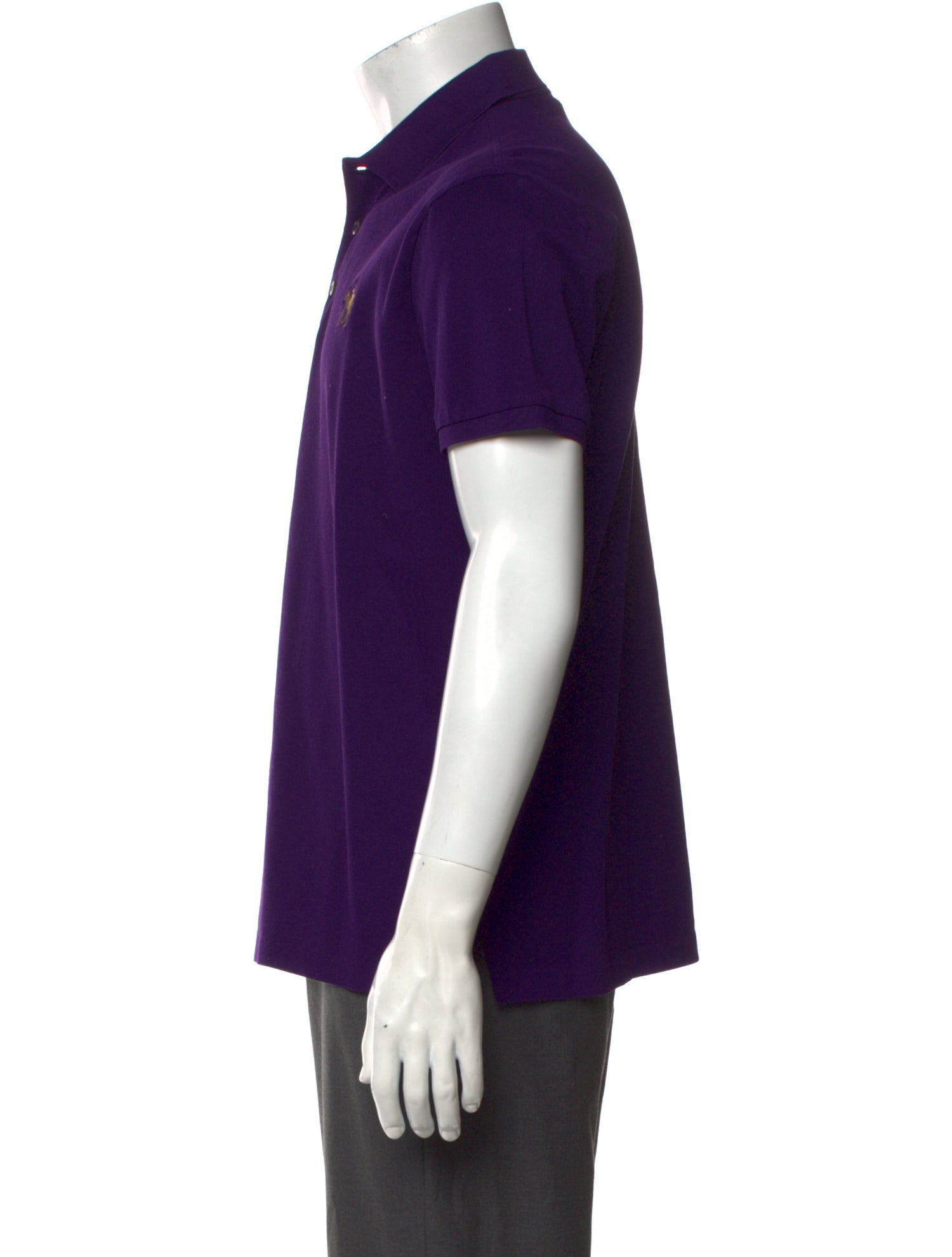 Ralph Lauren Purple Label Collar Short Sleeve Polo Shirt