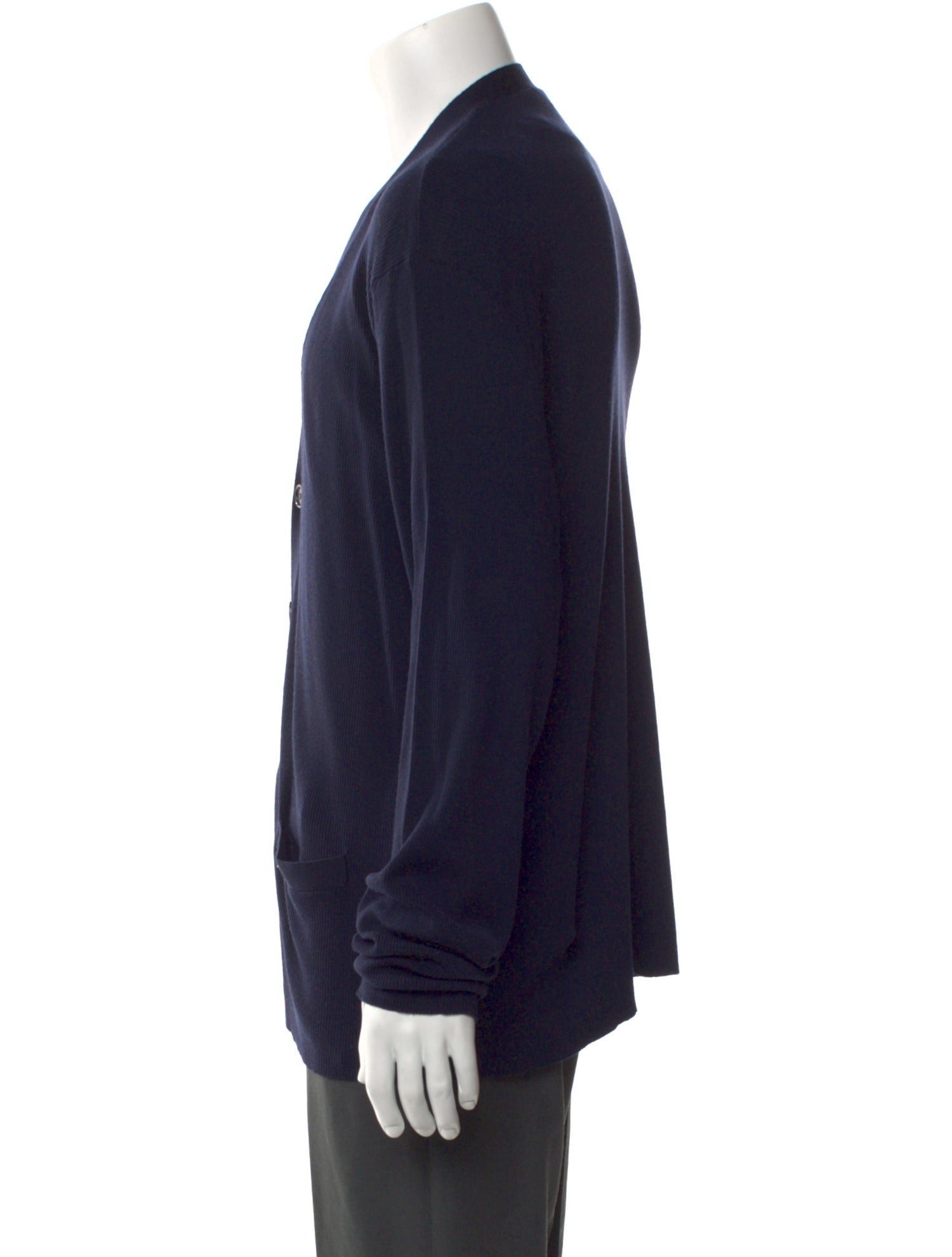 Ralph Lauren Purple Label Wool V-Neck Cardigan