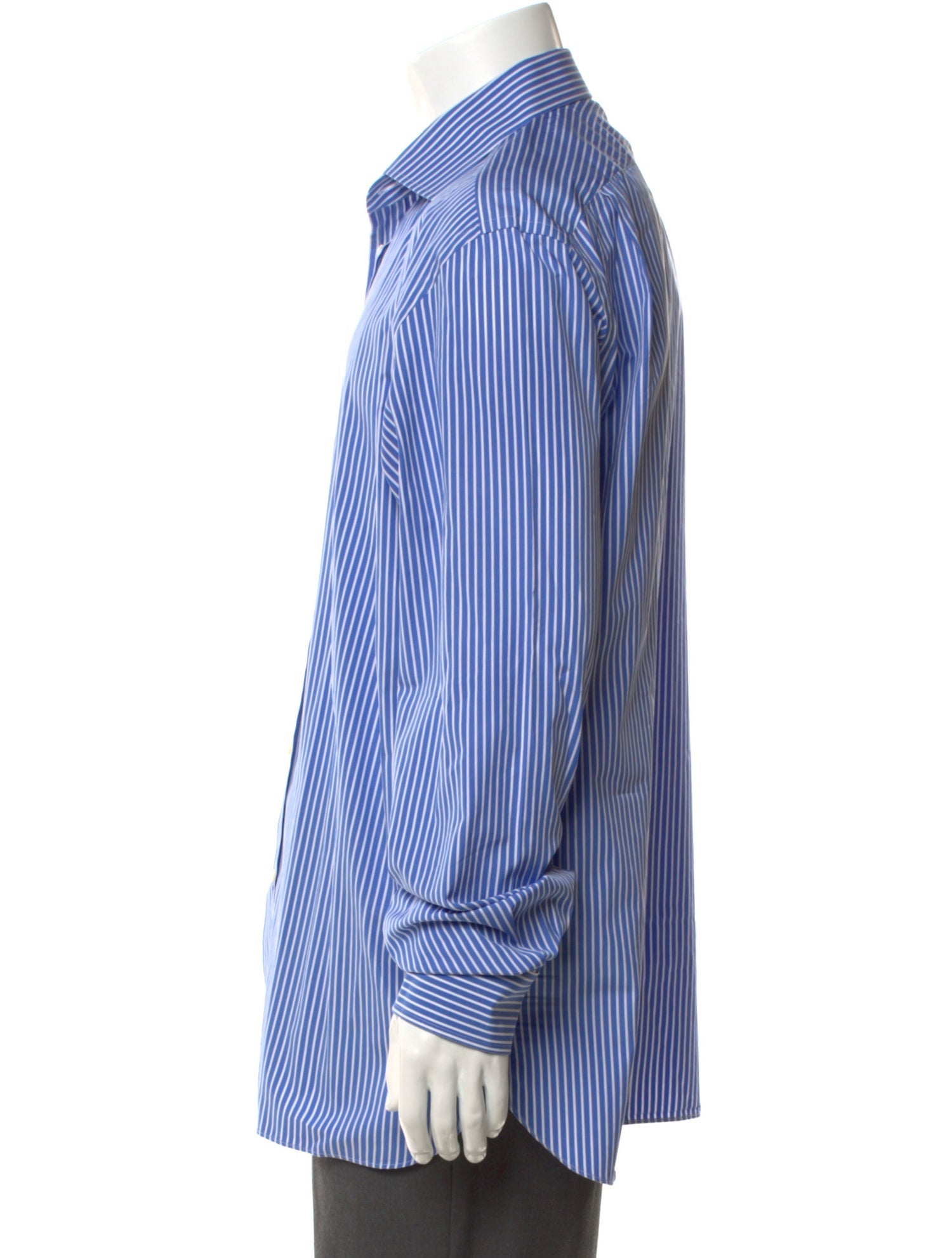 Ralph Lauren Purple Label Striped Long Sleeve Shirt