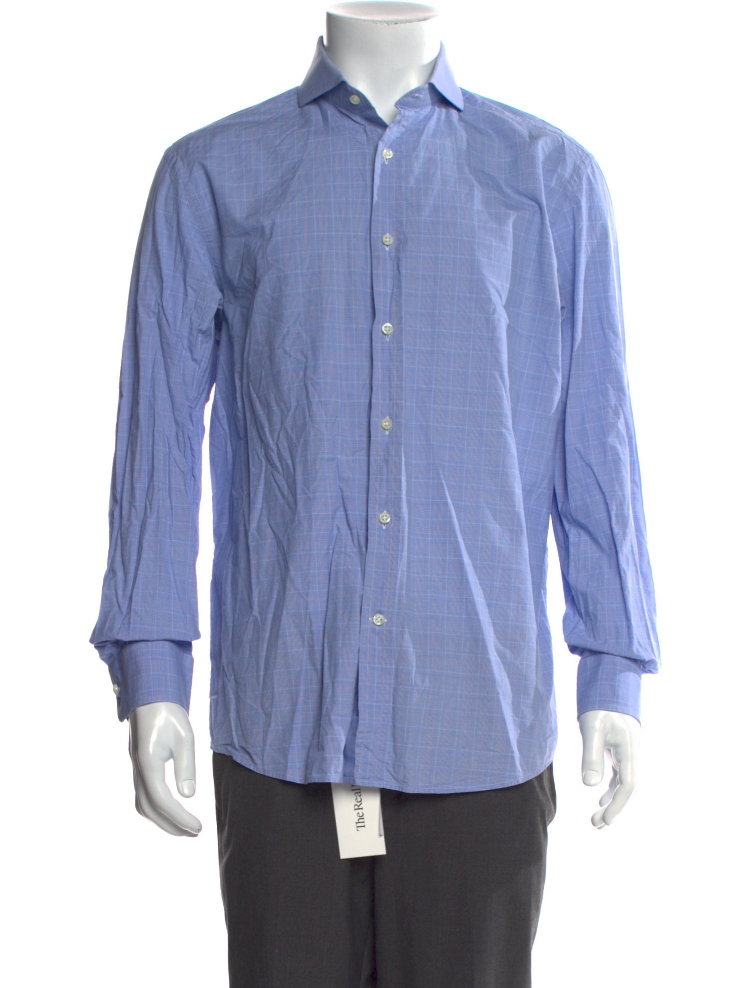 Ralph Lauren Purple Label Striped Long Sleeve Dress Shirt