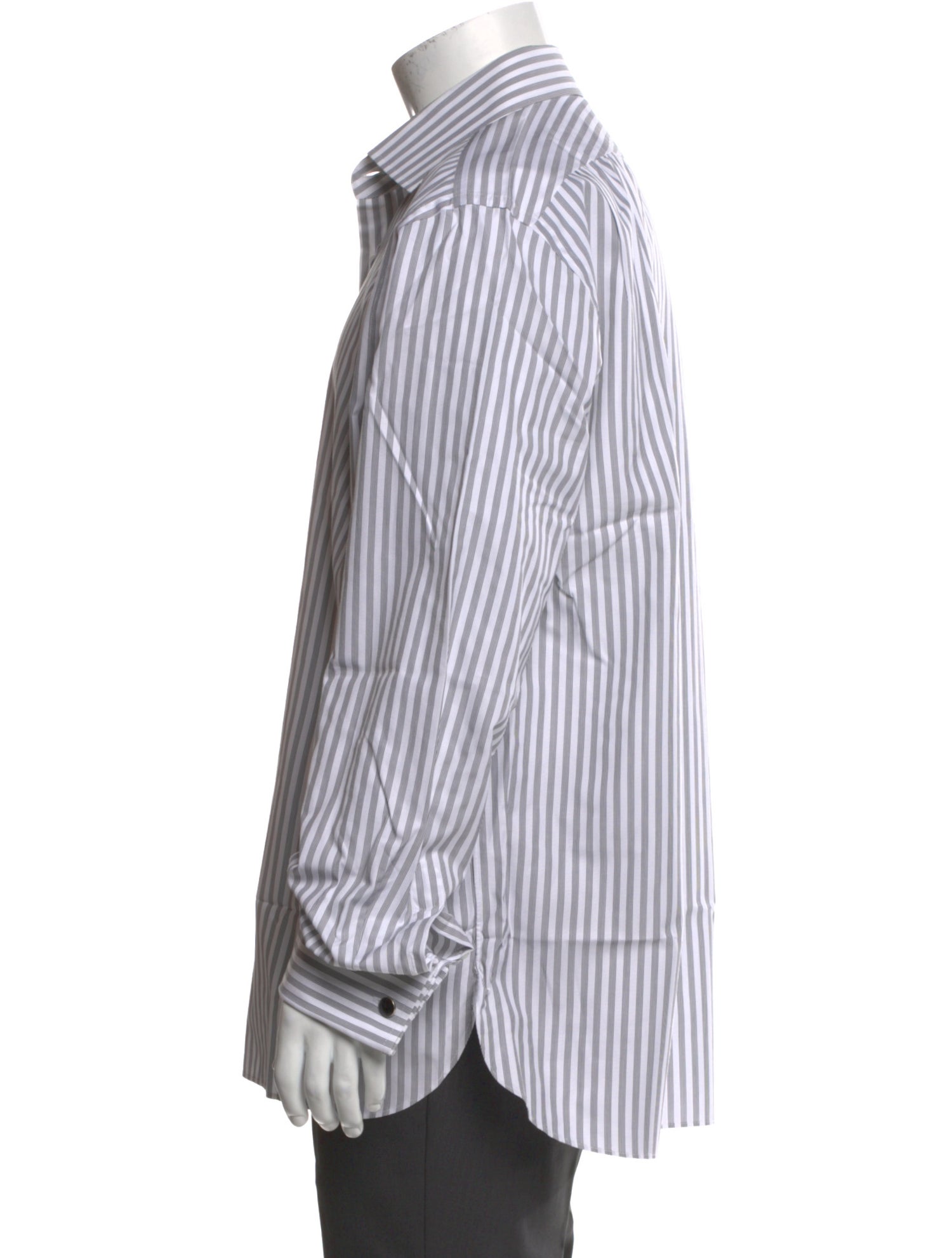 Ralph Lauren Purple Label Striped Long Sleeve Shirt
