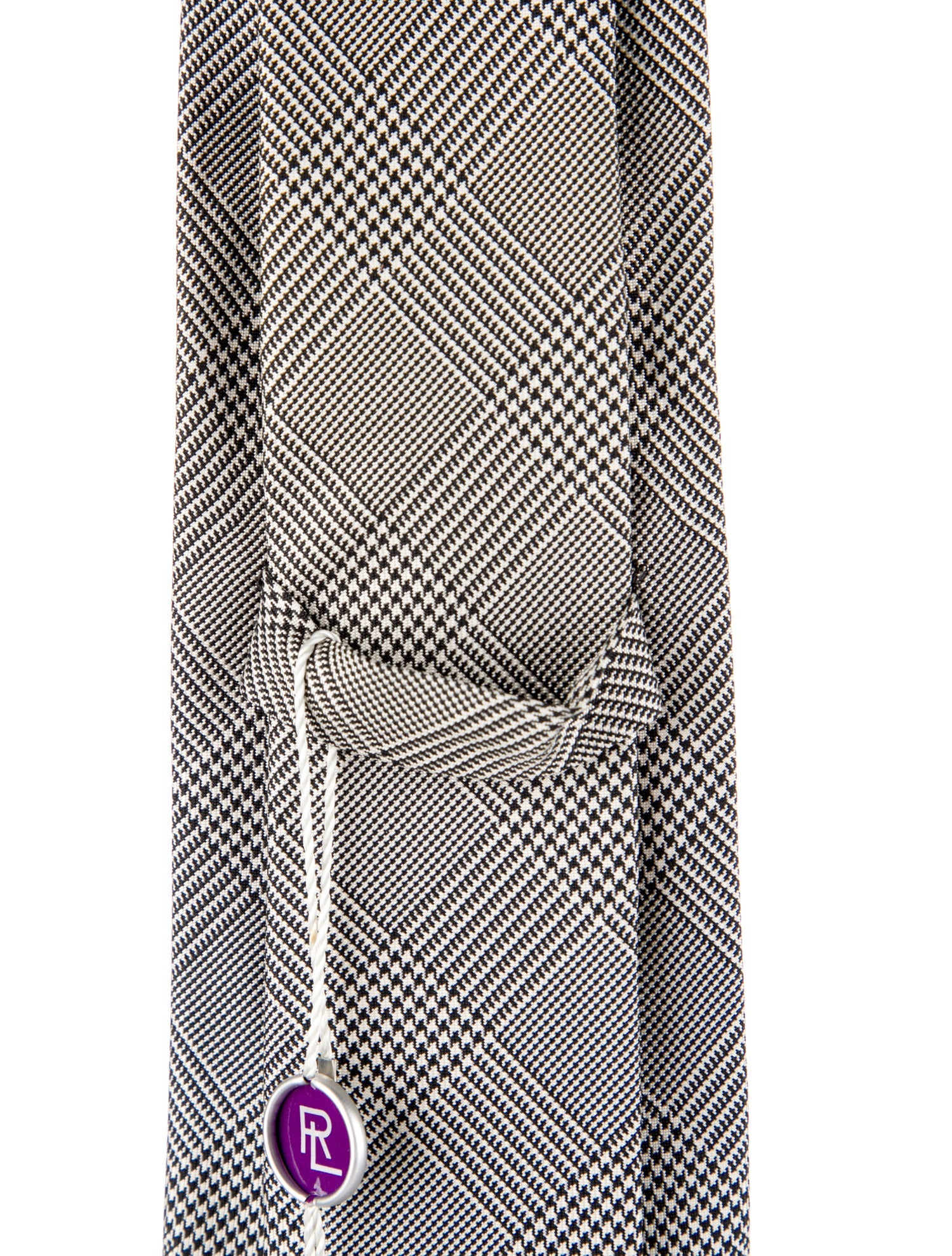 Ralph Lauren Purple Label Silk Plaid Tie