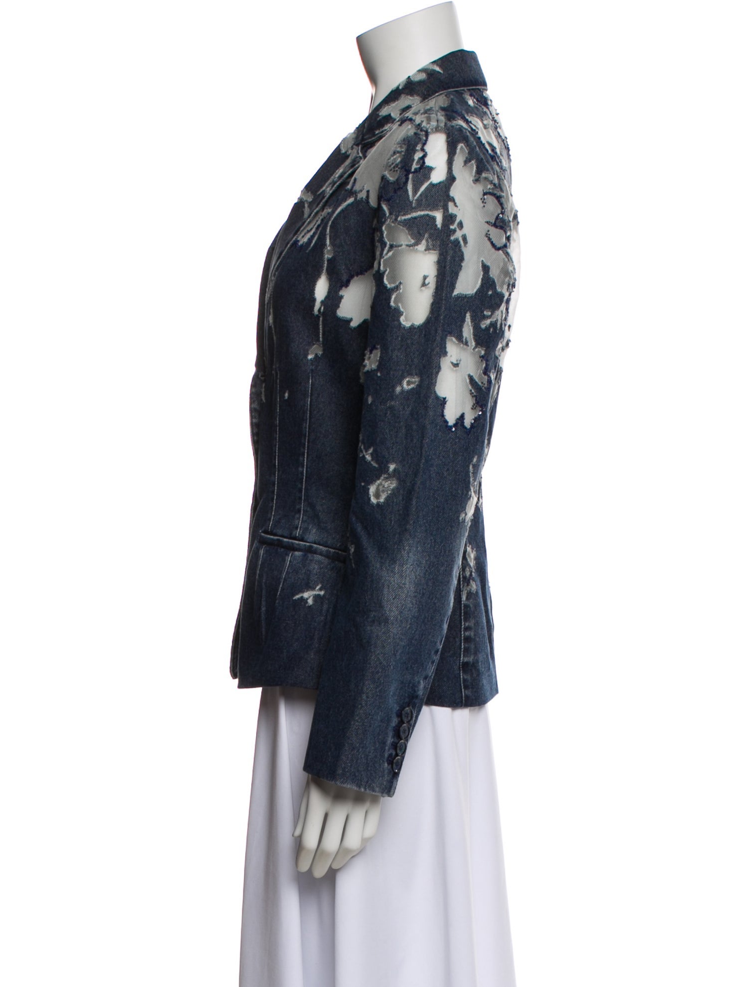 Ralph Lauren Purple Label Printed Denim Jacket w/ Tags