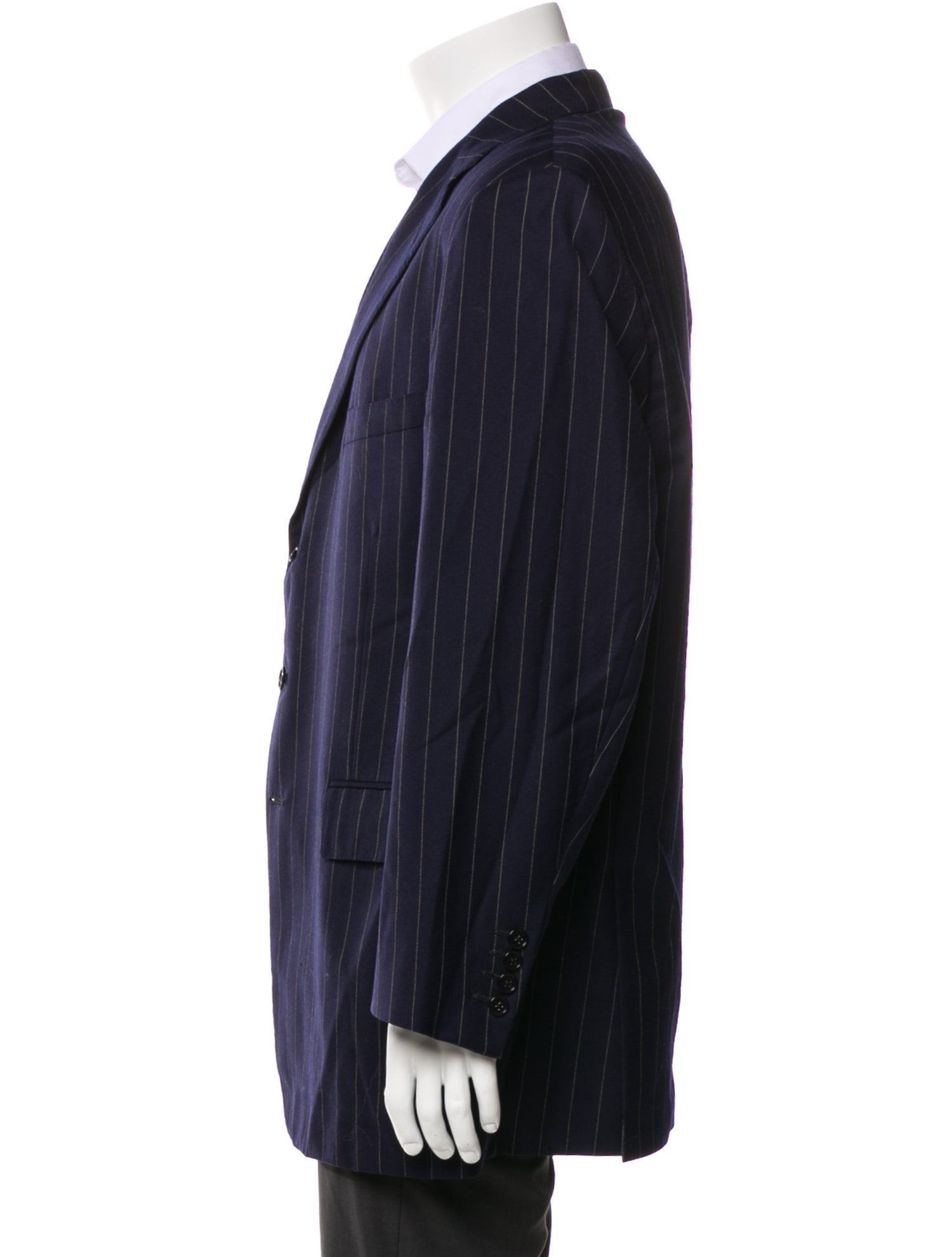 Ralph Lauren Purple Label Striped Blazer