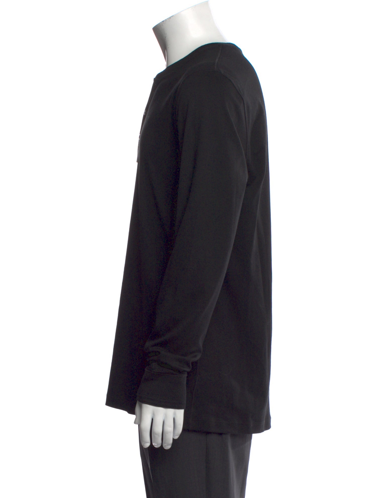 Ralph Lauren Purple Label Crew Neck Long Sleeve Henley