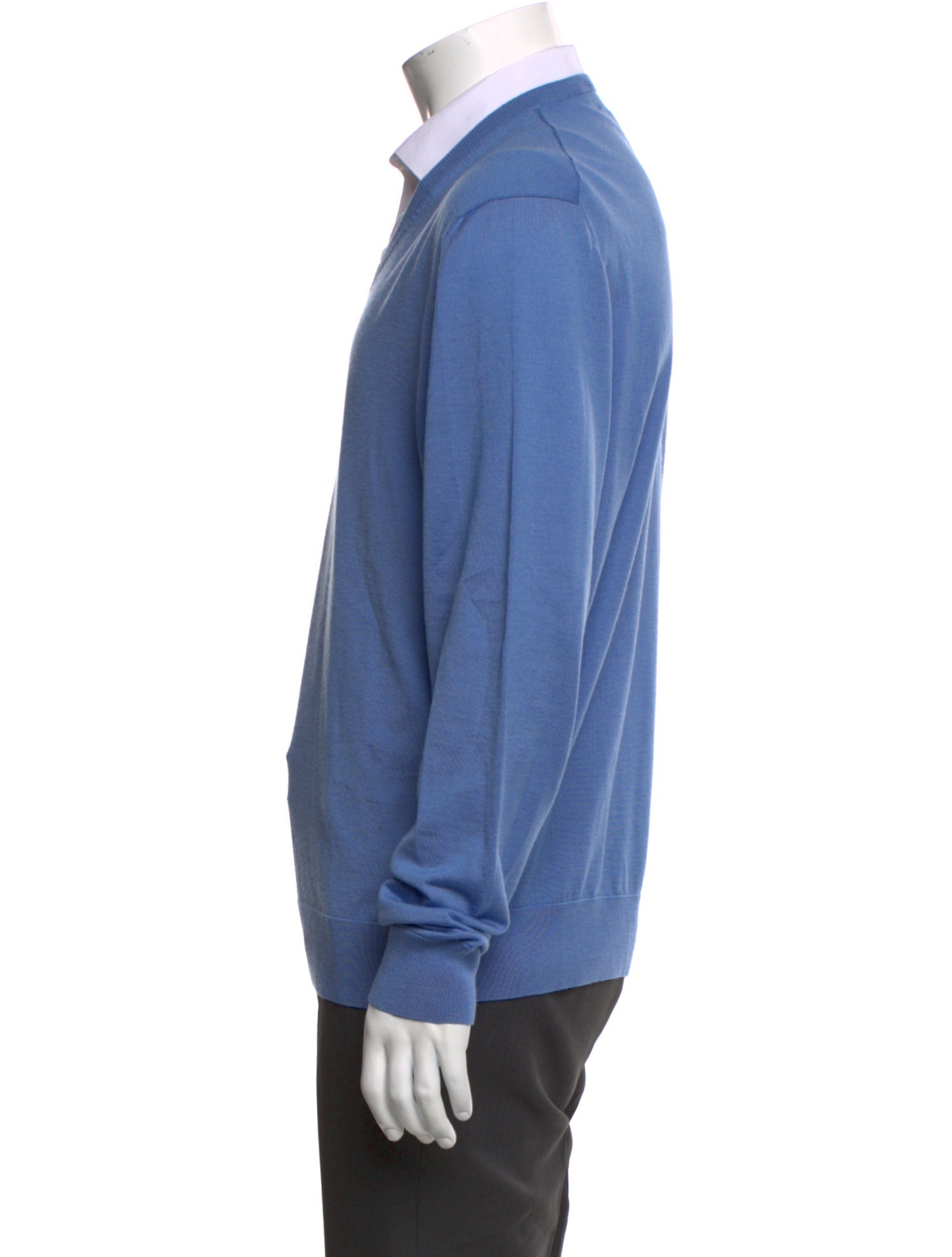 Ralph Lauren Purple Label Merino Wool V-Neck Pullover