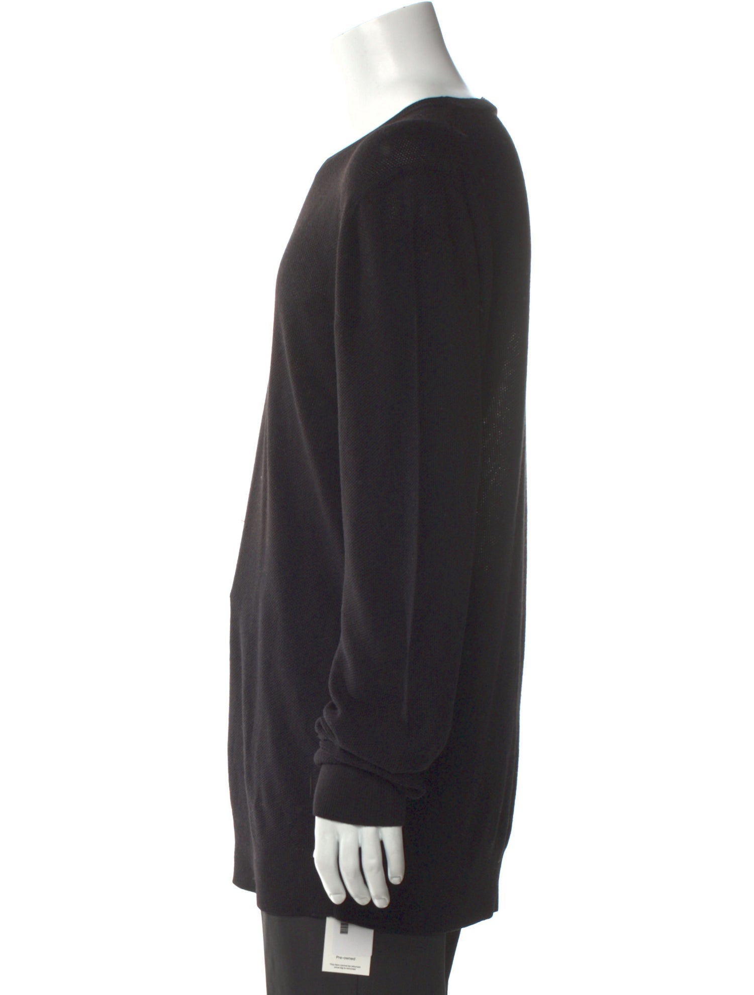 Ralph Lauren Purple Label Silk Crew Neck Pullover