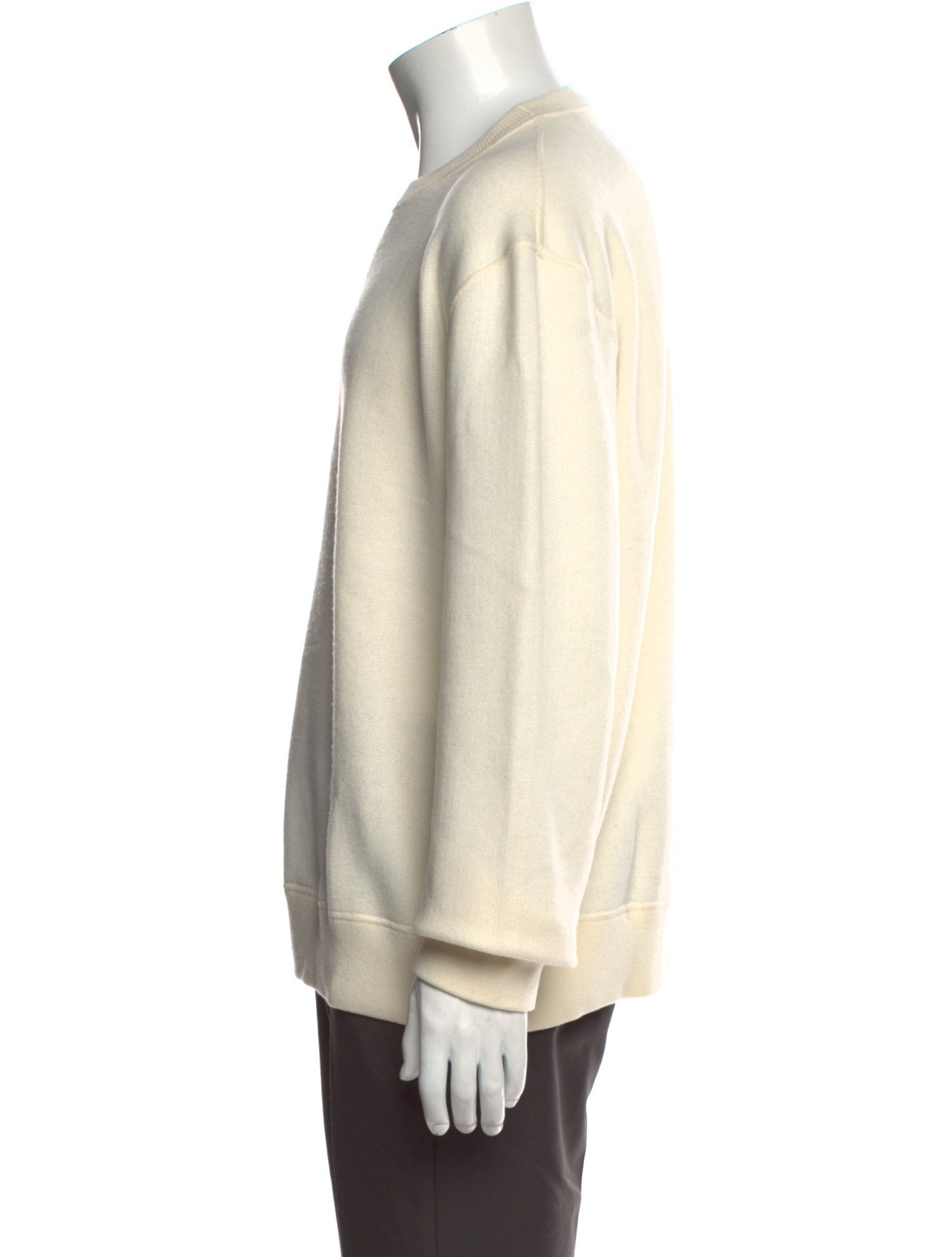 Ralph Lauren Purple Label Cashmere Crew Neck Polo Sweater