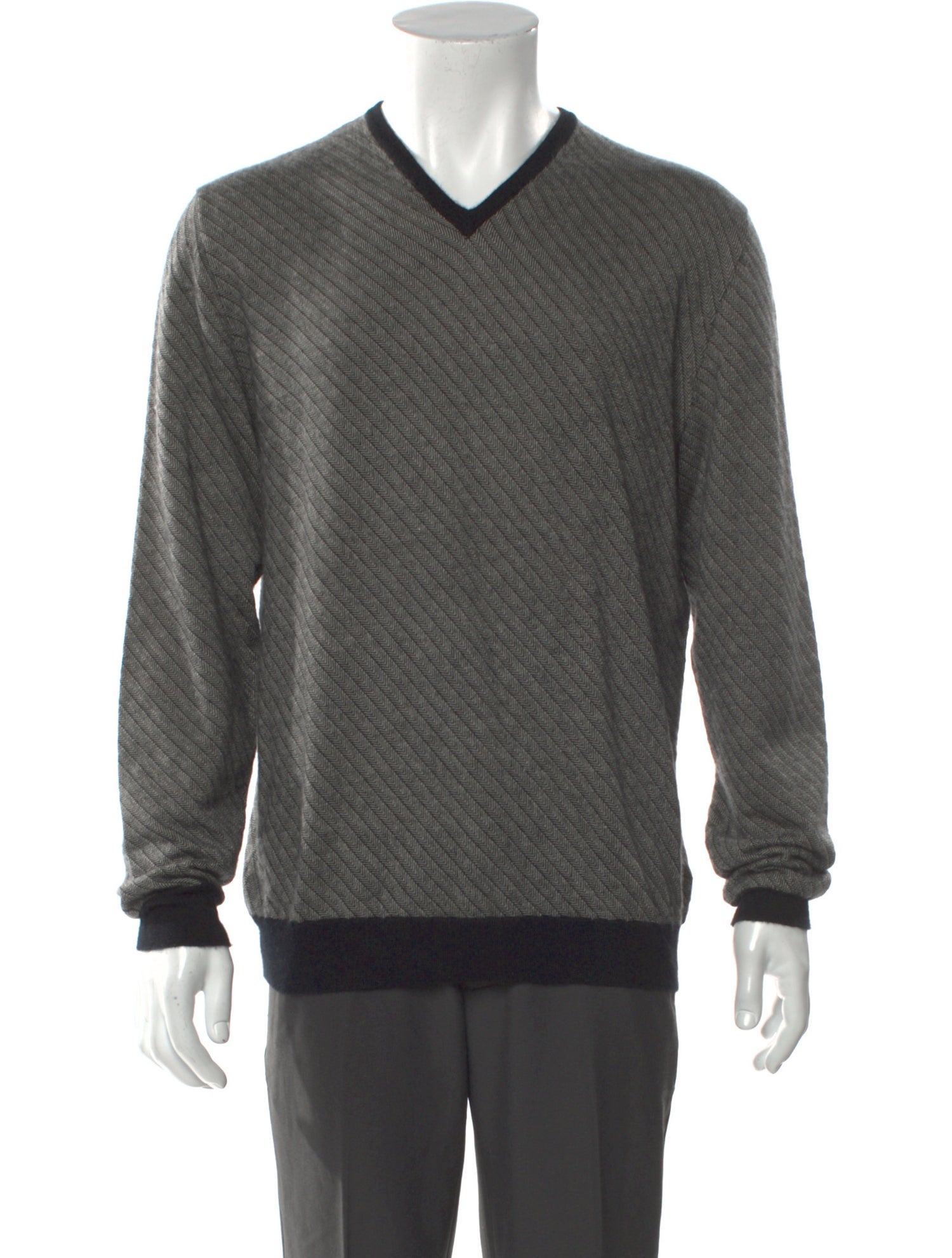 Ralph Lauren Purple Label Cashmere V-Neck Pullover