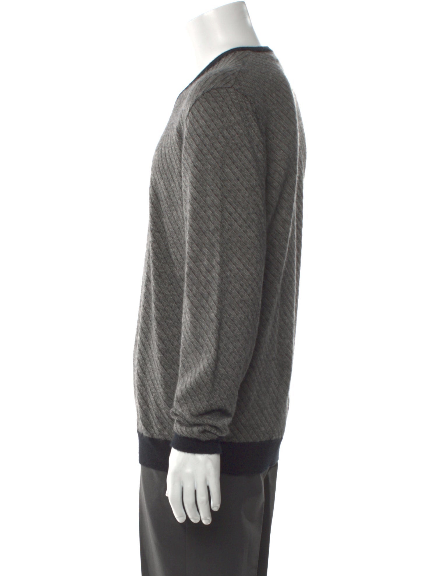 Ralph Lauren Purple Label Cashmere V-Neck Pullover