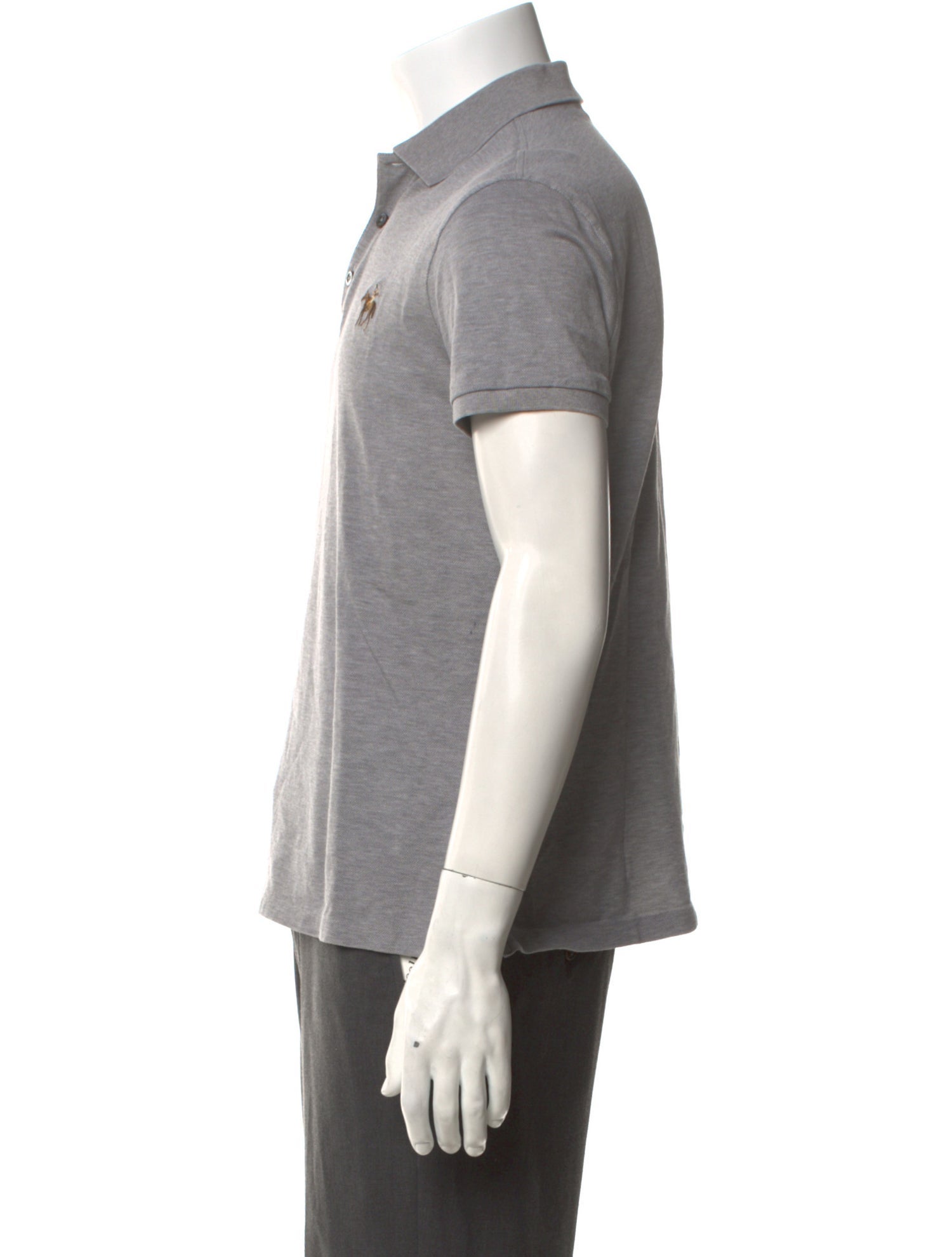 Ralph Lauren Purple Label Crew Neck Short Sleeve Polo Shirt