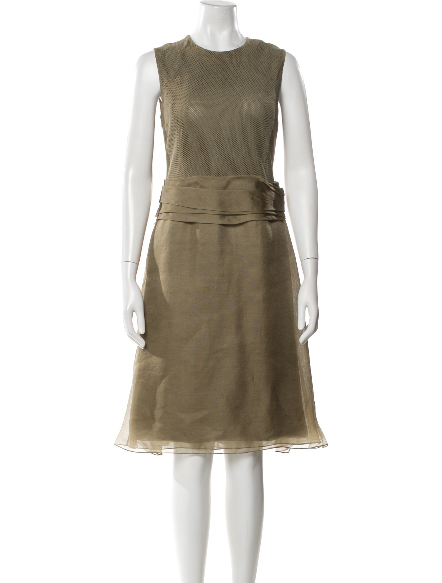 Ralph Lauren Purple Label Lambskin Knee-Length Dress - Neutrals Dresses,  Clothing - RLPLB80599 | The RealReal