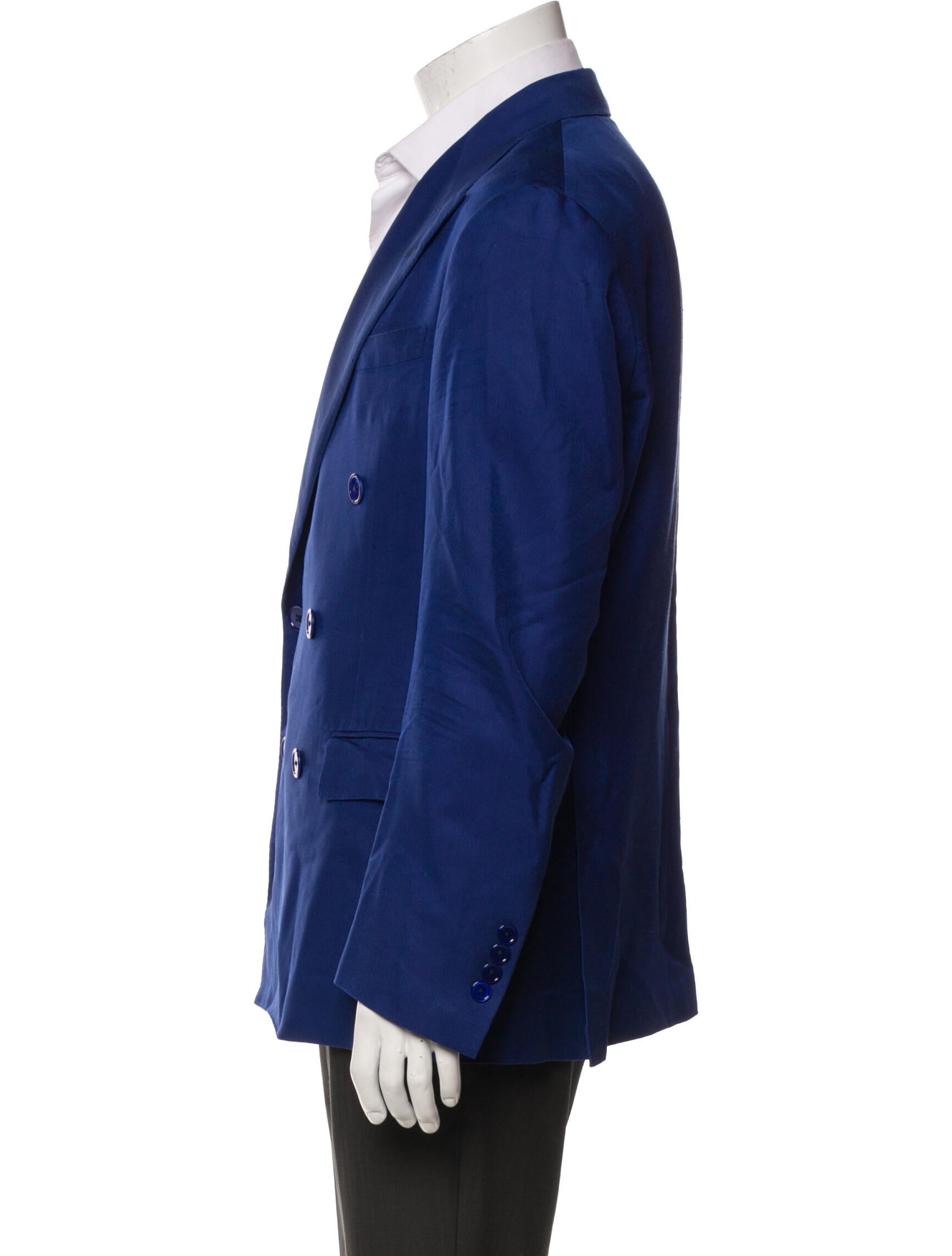 Ralph Lauren Purple Label Silk Peacoat