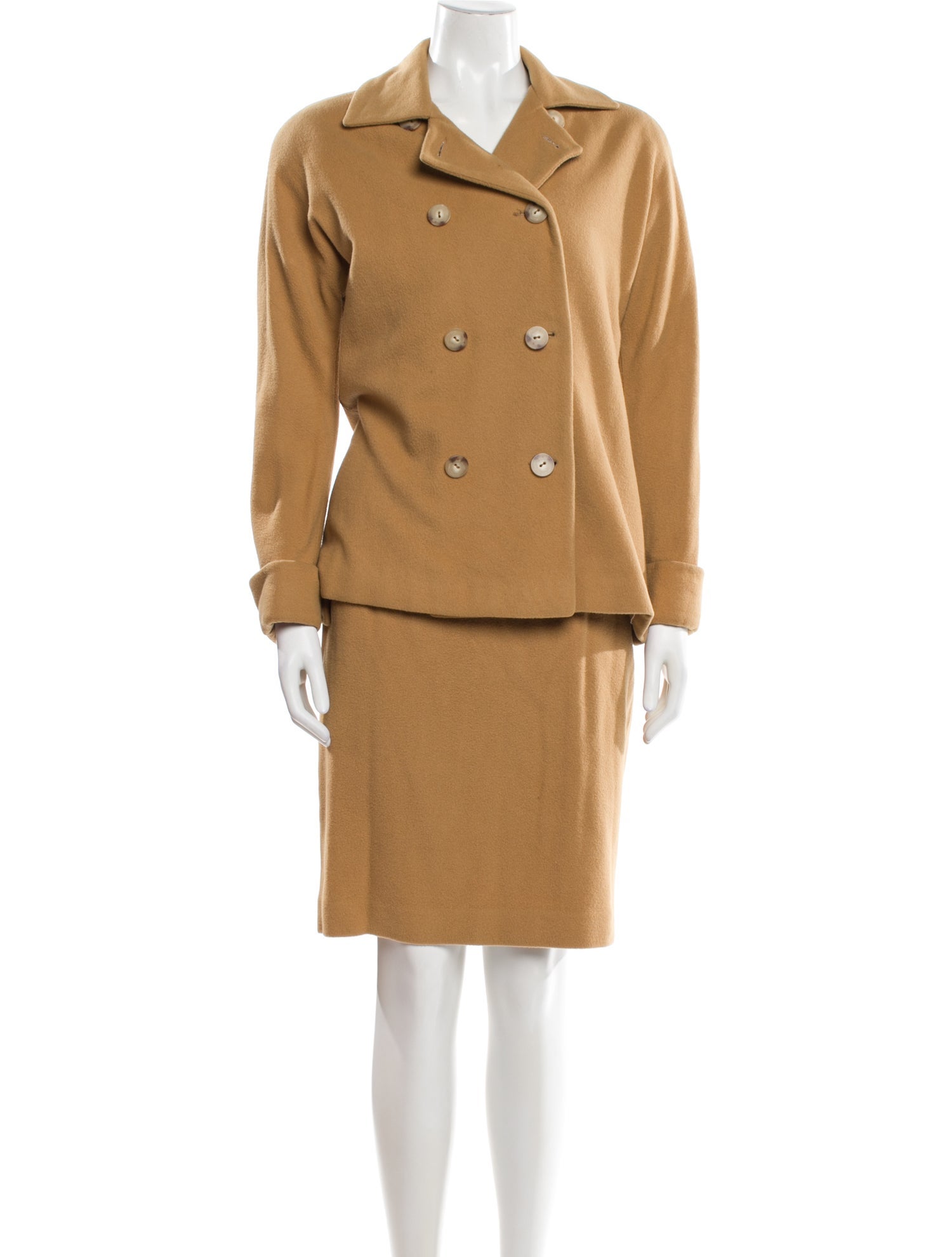 Ralph Lauren Collection Vintage Late 1970's - Early 1980's Skirt Suit
