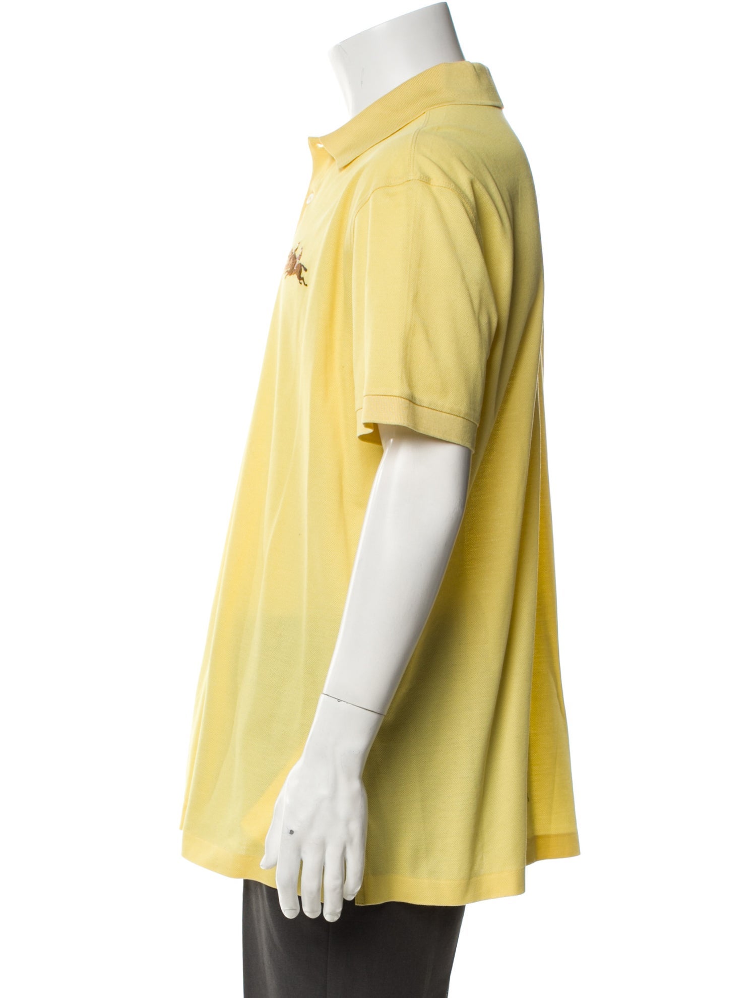 Ralph Lauren Purple Label Crew Neck Short Sleeve Polo Shirt