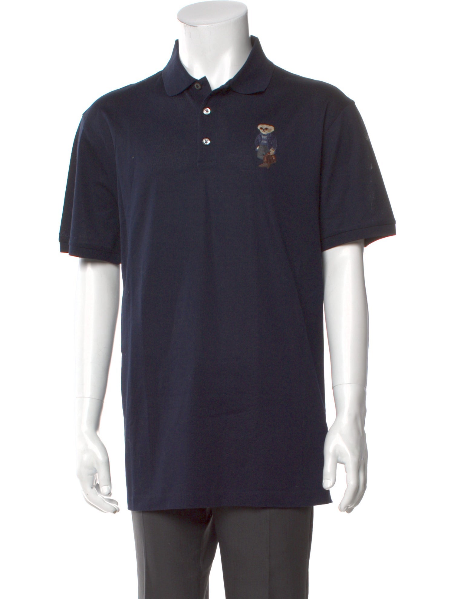Ralph Lauren Purple Label V-Neck Short Sleeve Polo Shirt w/ Tags