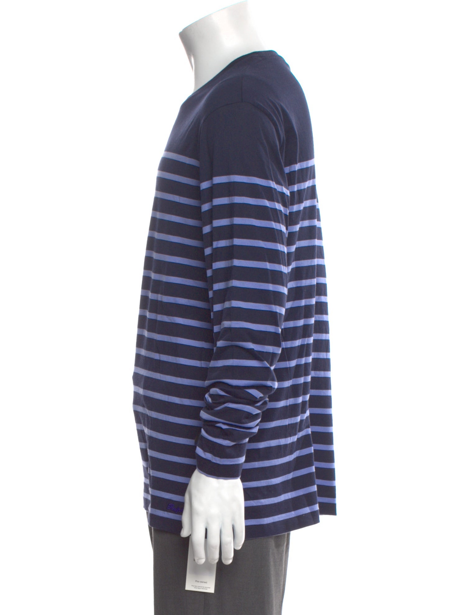 Ralph Lauren Purple Label Striped Crew Neck T-Shirt