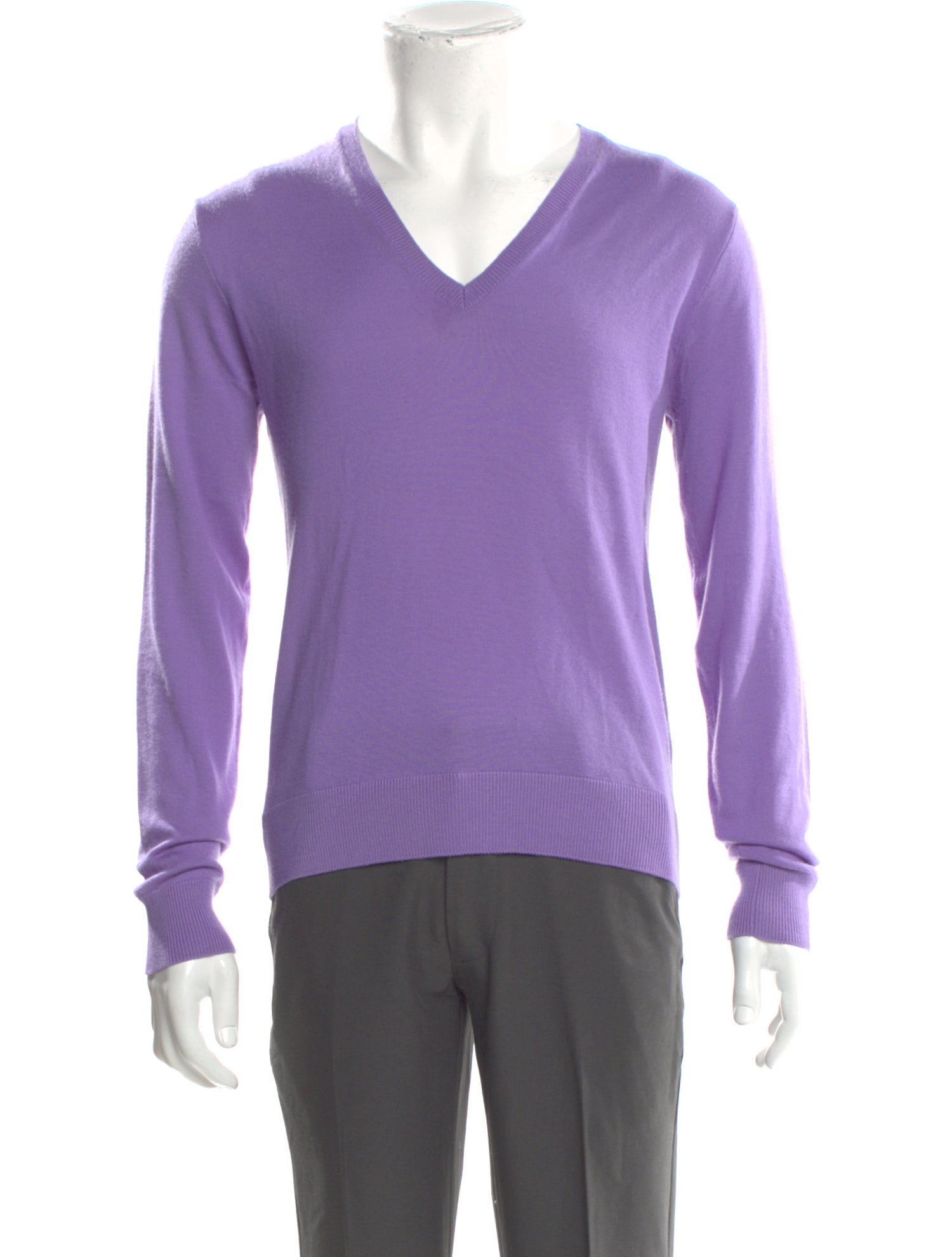 Ralph Lauren Purple Label Cashmere V-Neck Pullover
