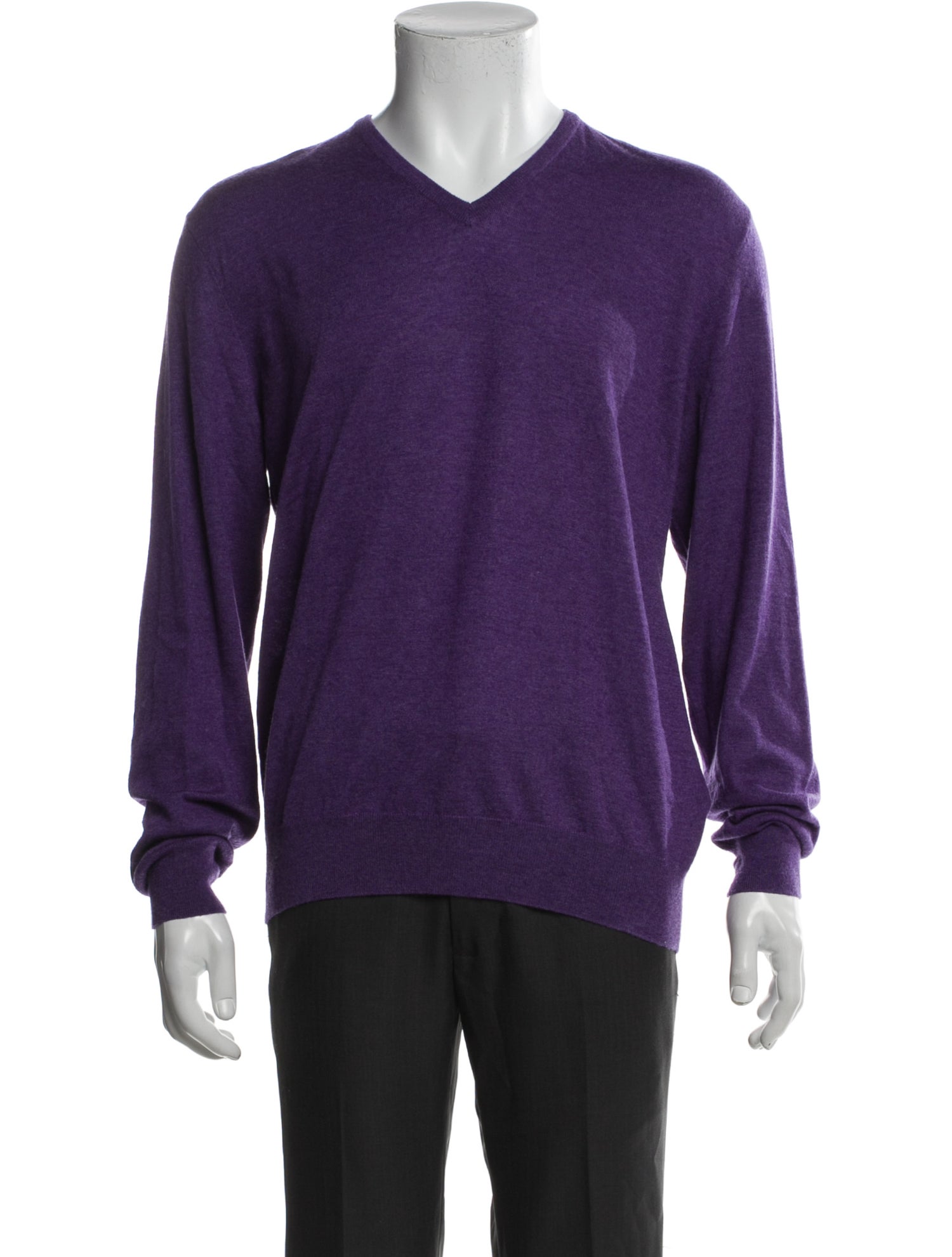 Ralph Lauren Purple Label Cashmere V-Neck Pullover