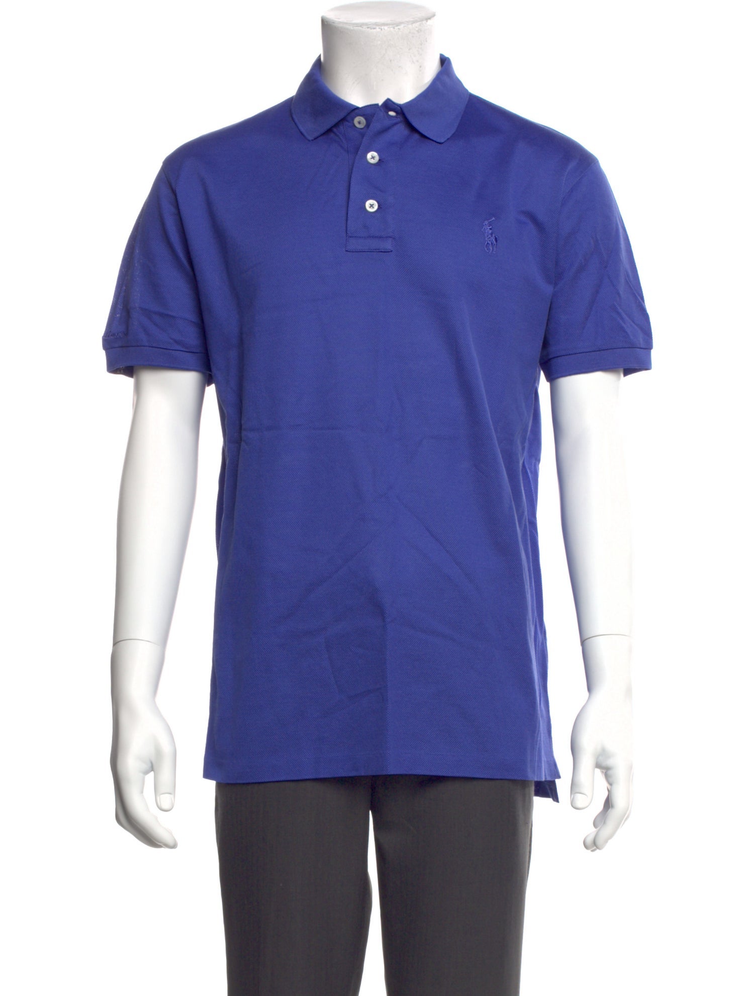 Ralph Lauren Purple Label Collar Short Sleeve Polo Shirt