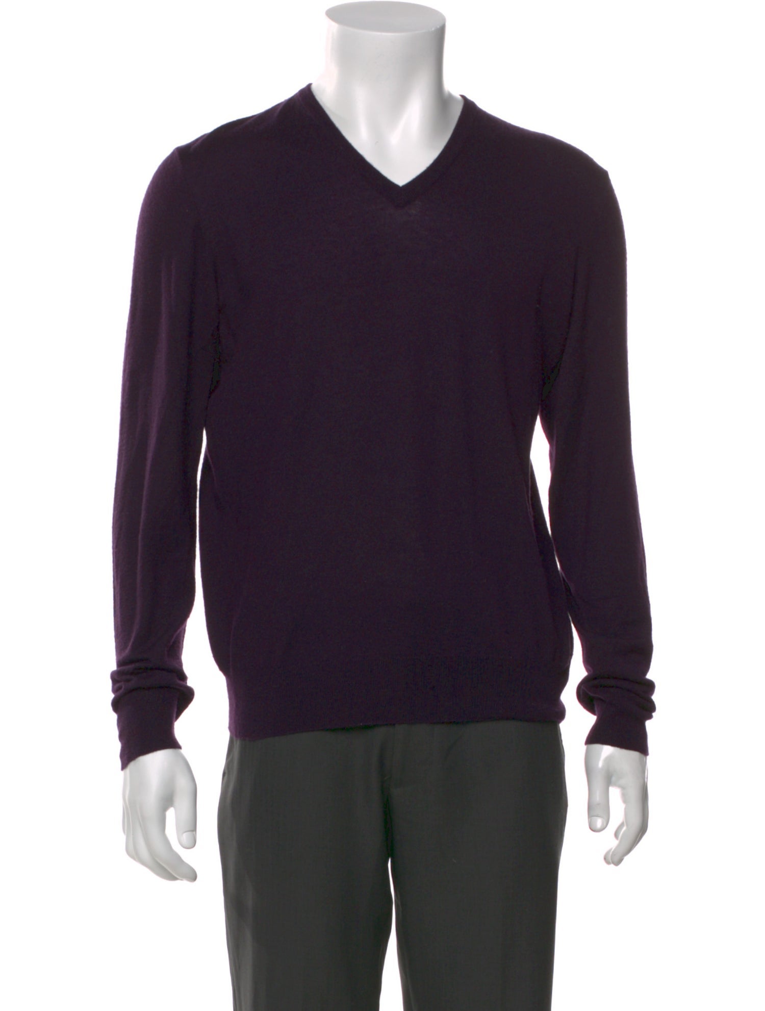 Ralph Lauren Purple Label Cashmere V-Neck Pullover