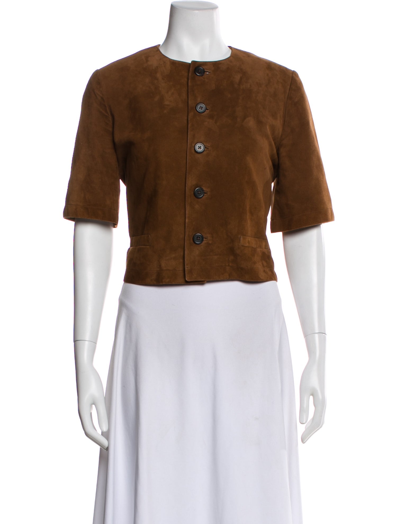 Ralph Lauren Purple Label Suede Evening Jacket